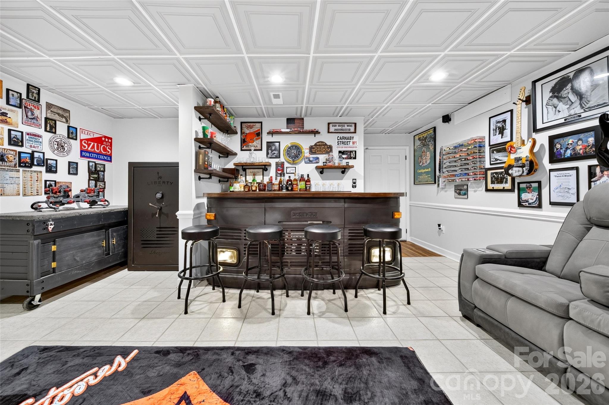 Finished basement - 1345 Gaston Day School Road, Gastonia