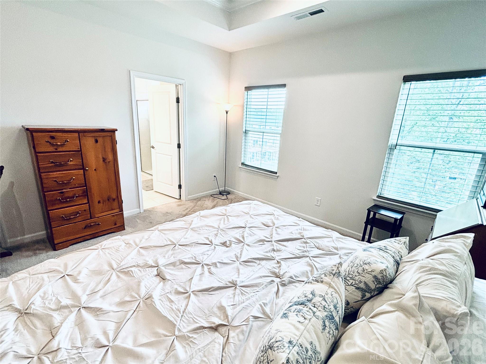 primary bedroom with ensuite bath - 2605 Grantham Place Drive, Fort Mill