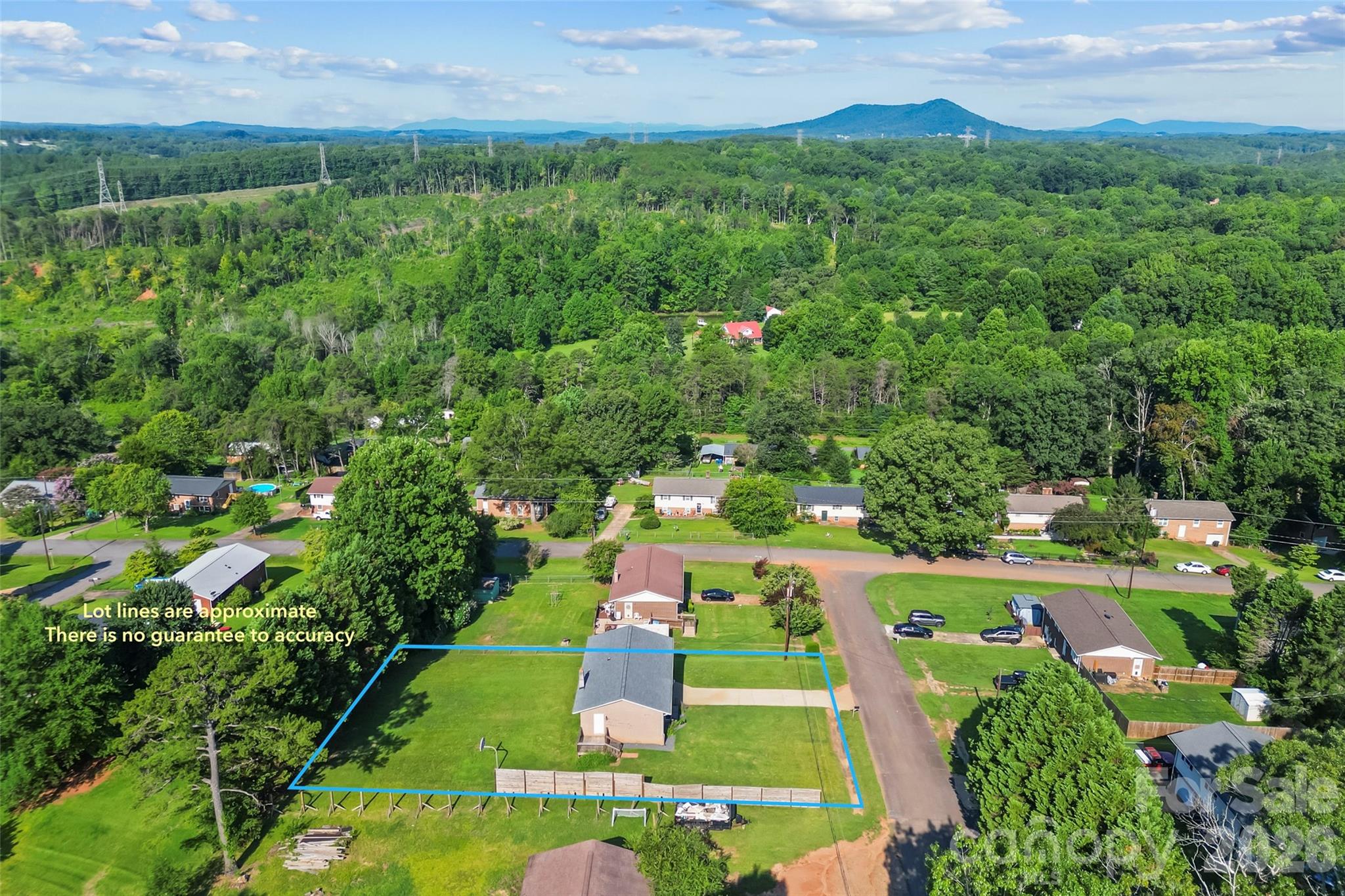 Birdseye View - 4405 Landing Court, Hickory
