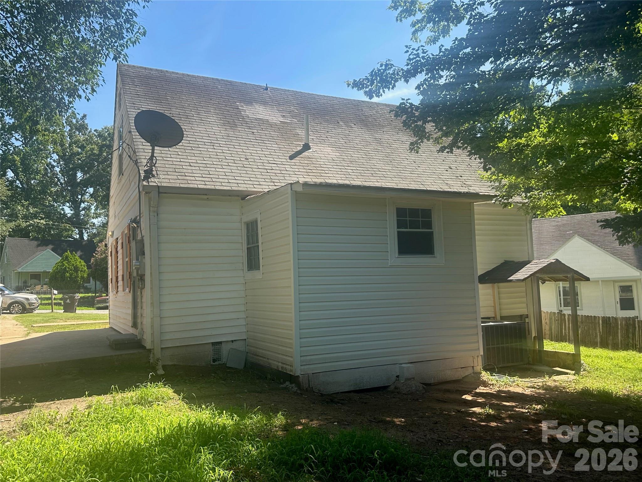 Rear View - 1005 William Drive, Winston Salem