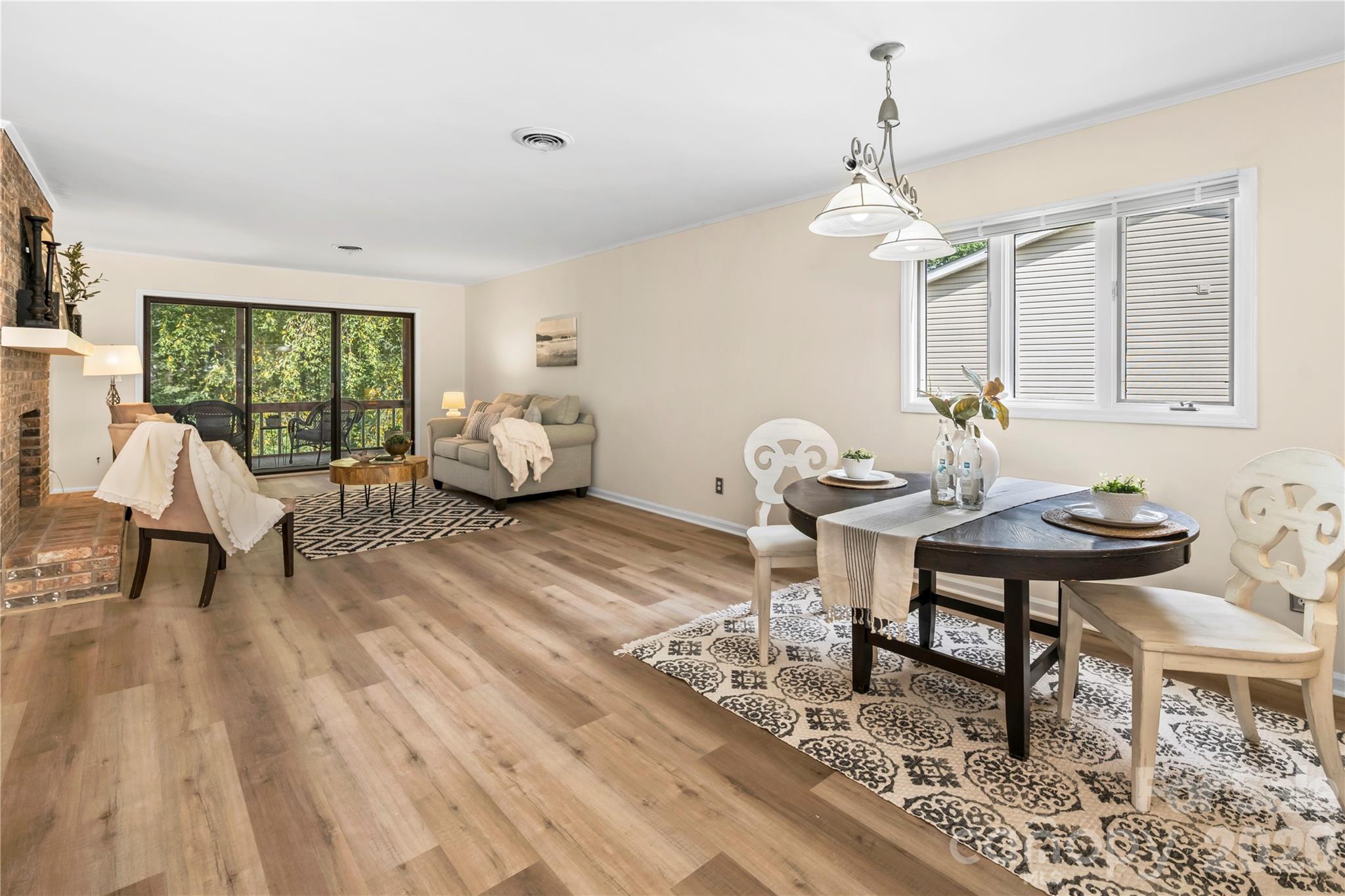 Living/Dining Overview - 181 N Britton Creek Court, Hendersonville