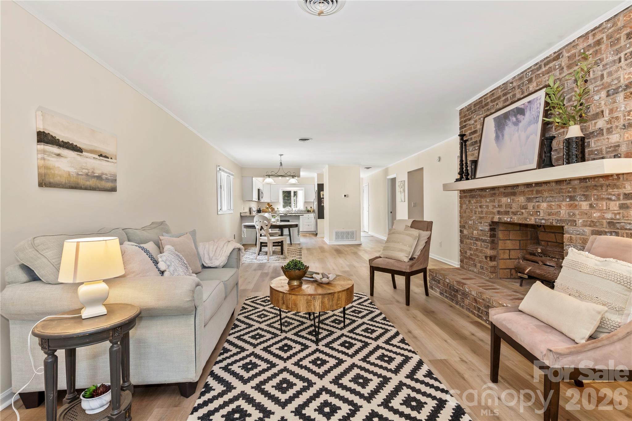 Alternate View Living Room - 181 N Britton Creek Court, Hendersonville
