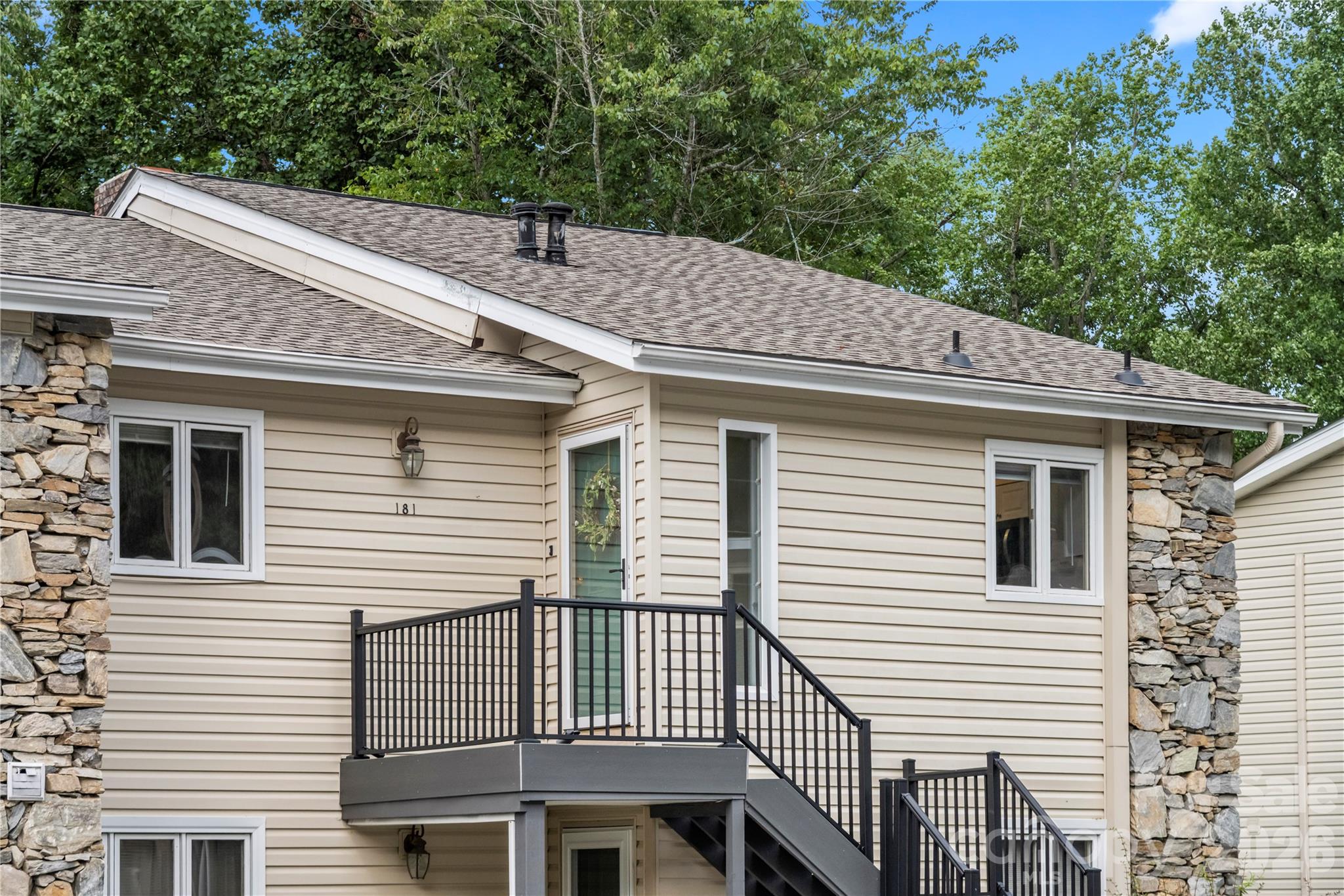 Exterior View 2 End Unit - 181 N Britton Creek Court, Hendersonville