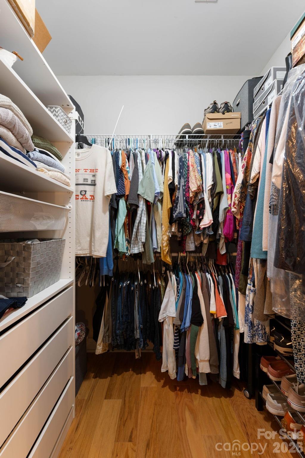 Primary Closet - 21622 Aftonshire Drive, Cornelius