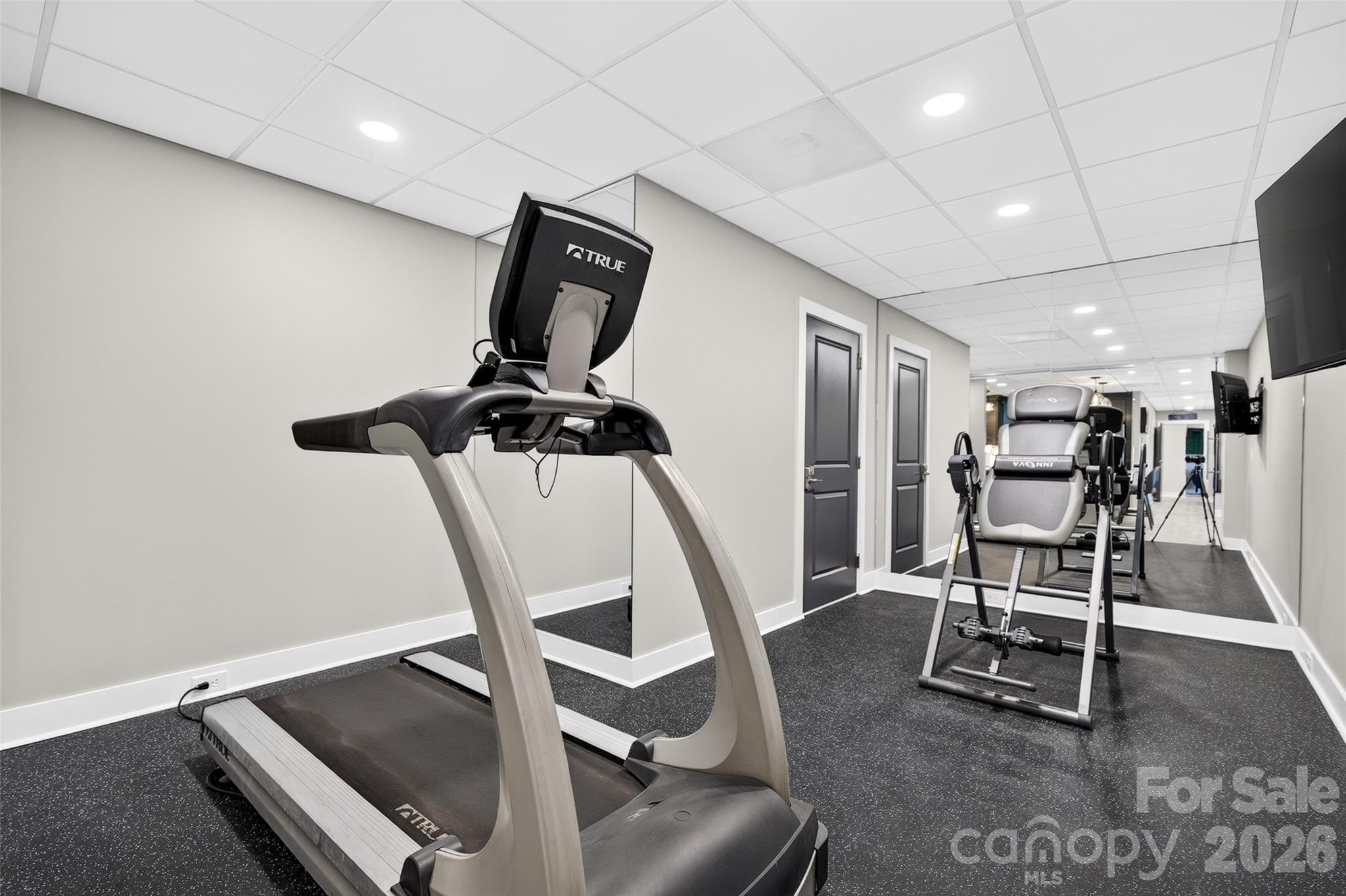 GLassed in workout room  Lower Level - 7144 Lynbrook Creek Road, Denver