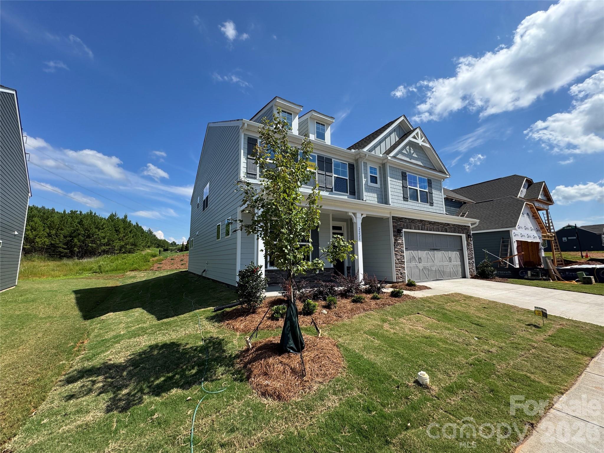 Homesite 587 features a Davidson F floorplan - 2229 Tabor Road, Sherrills Ford