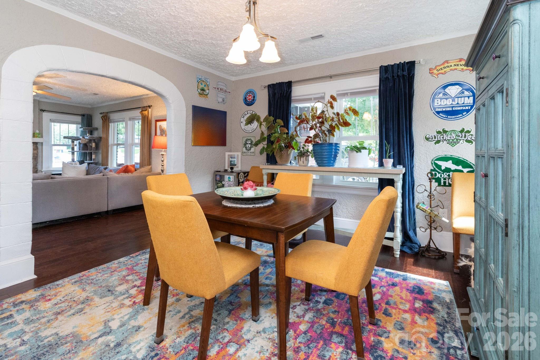 Dining Room - 752 Fairview Road, Asheville