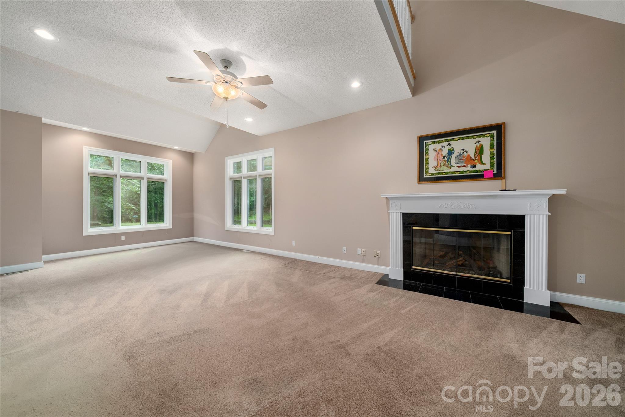 Fireplace main family room - 136 Rumbling Bald Road, Lake Lure