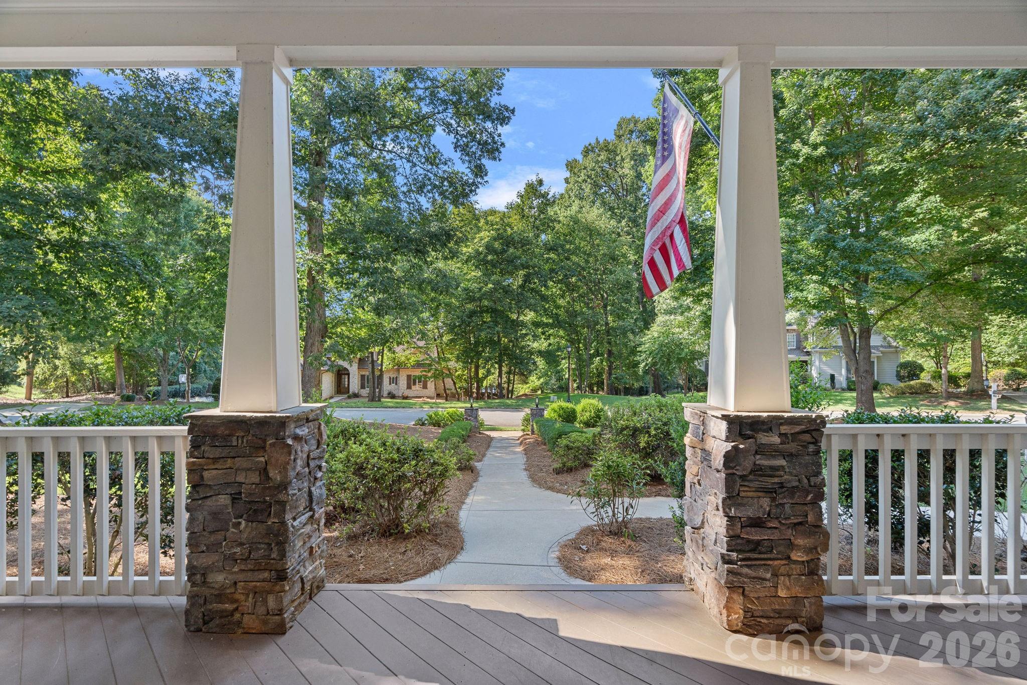 Front Porch Charm with winter views of Lake Norman - 157 Dedham Loop, Mooresville