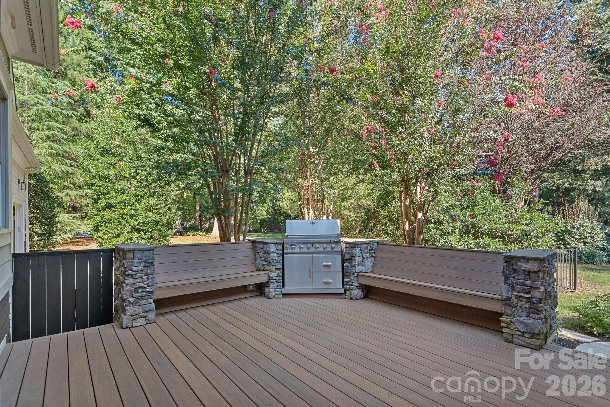 Grilling Deck off of Great Room and Porch - 157 Dedham Loop, Mooresville