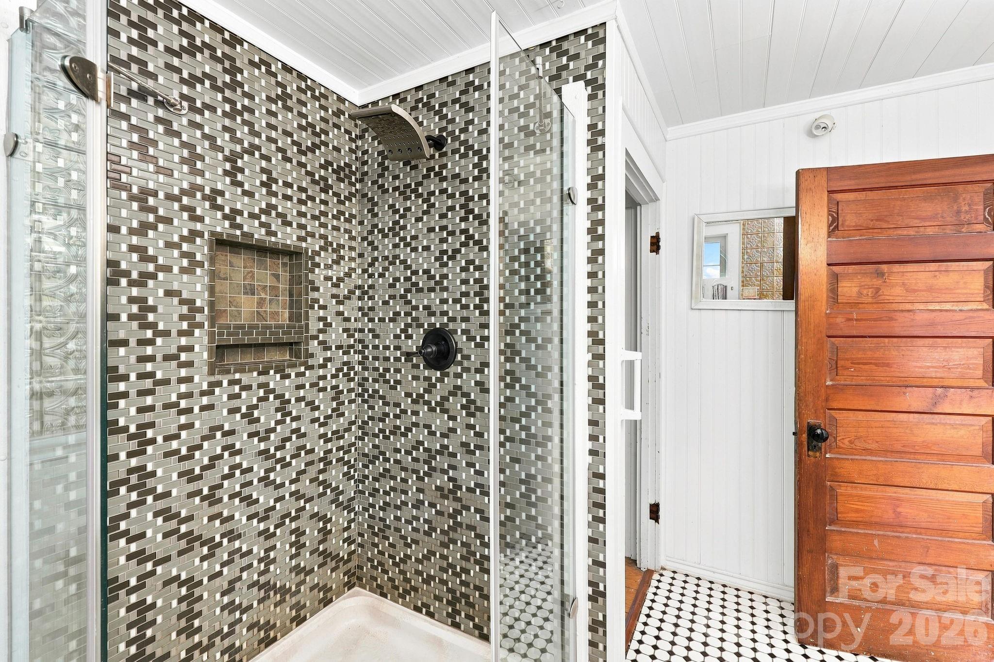 Upstairs renovated bathroom - 1925 Laurel Park Highway, Hendersonville