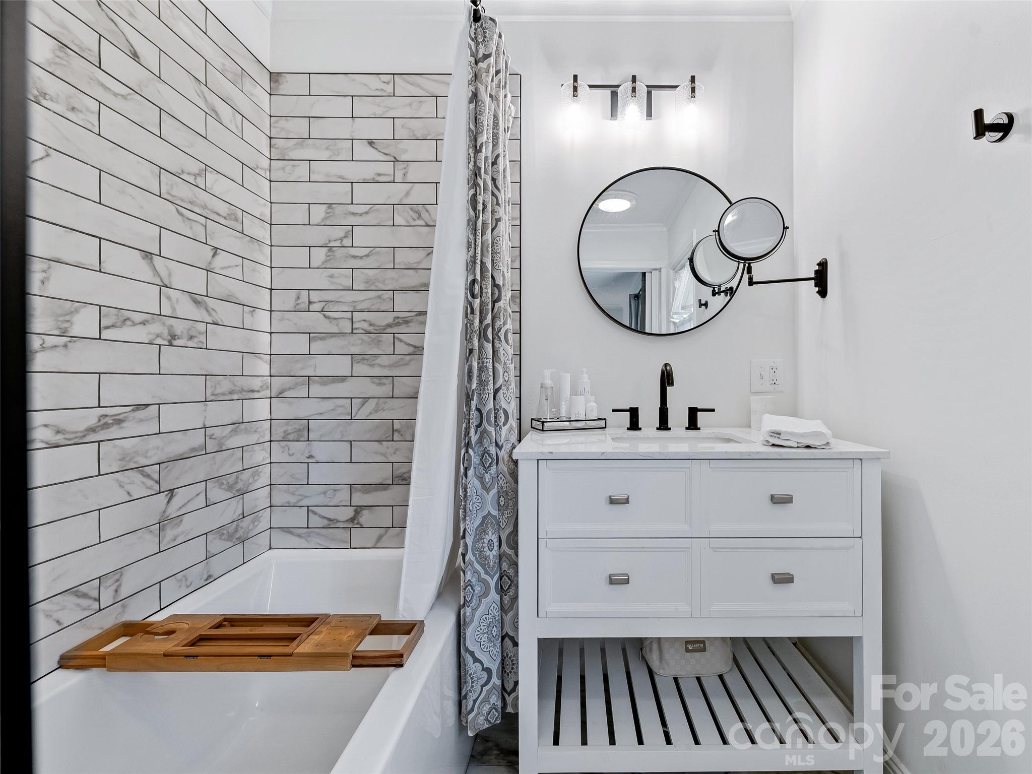 Renovated primary bath - 7 Southwicke Drive, Arden