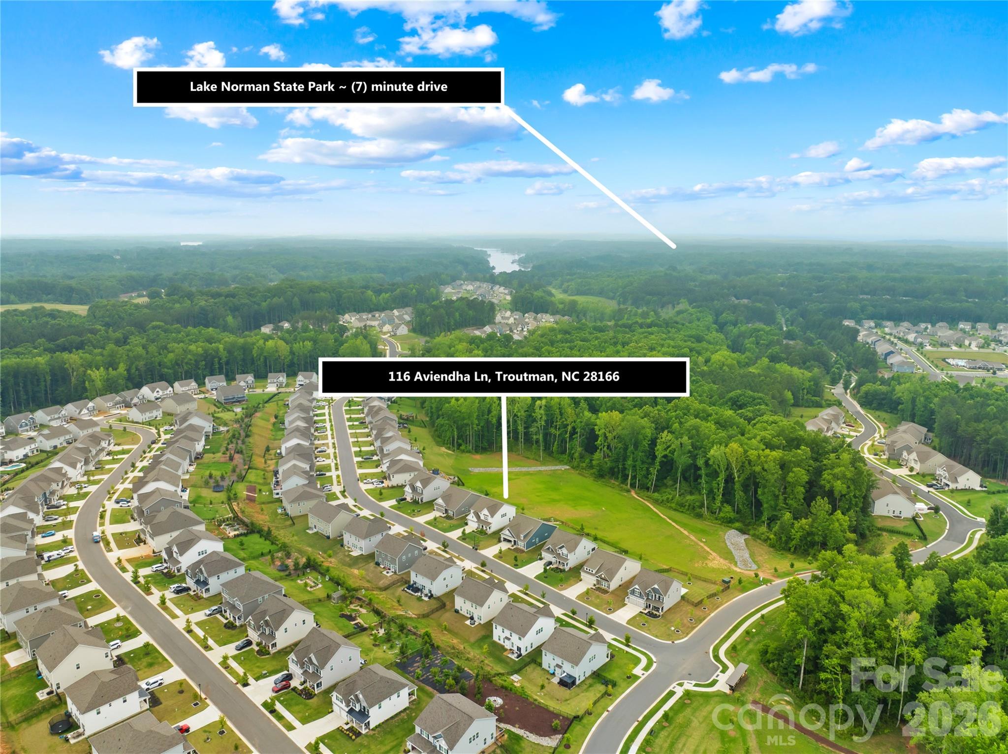 wooded views - 116 Aviendha Lane, Troutman