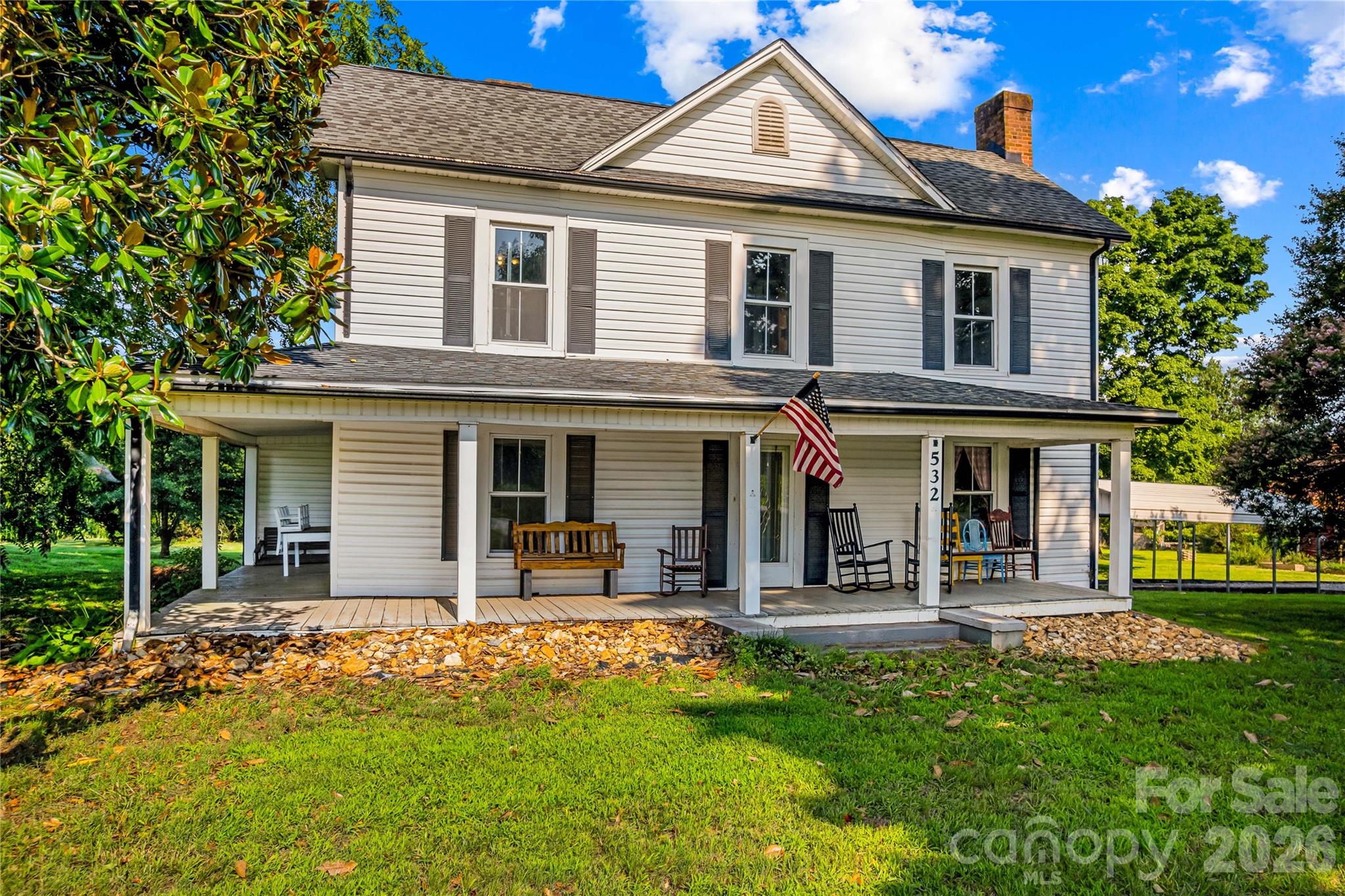 Single Family Residence at 532 Rash Road, Olin, photo 4 of 48