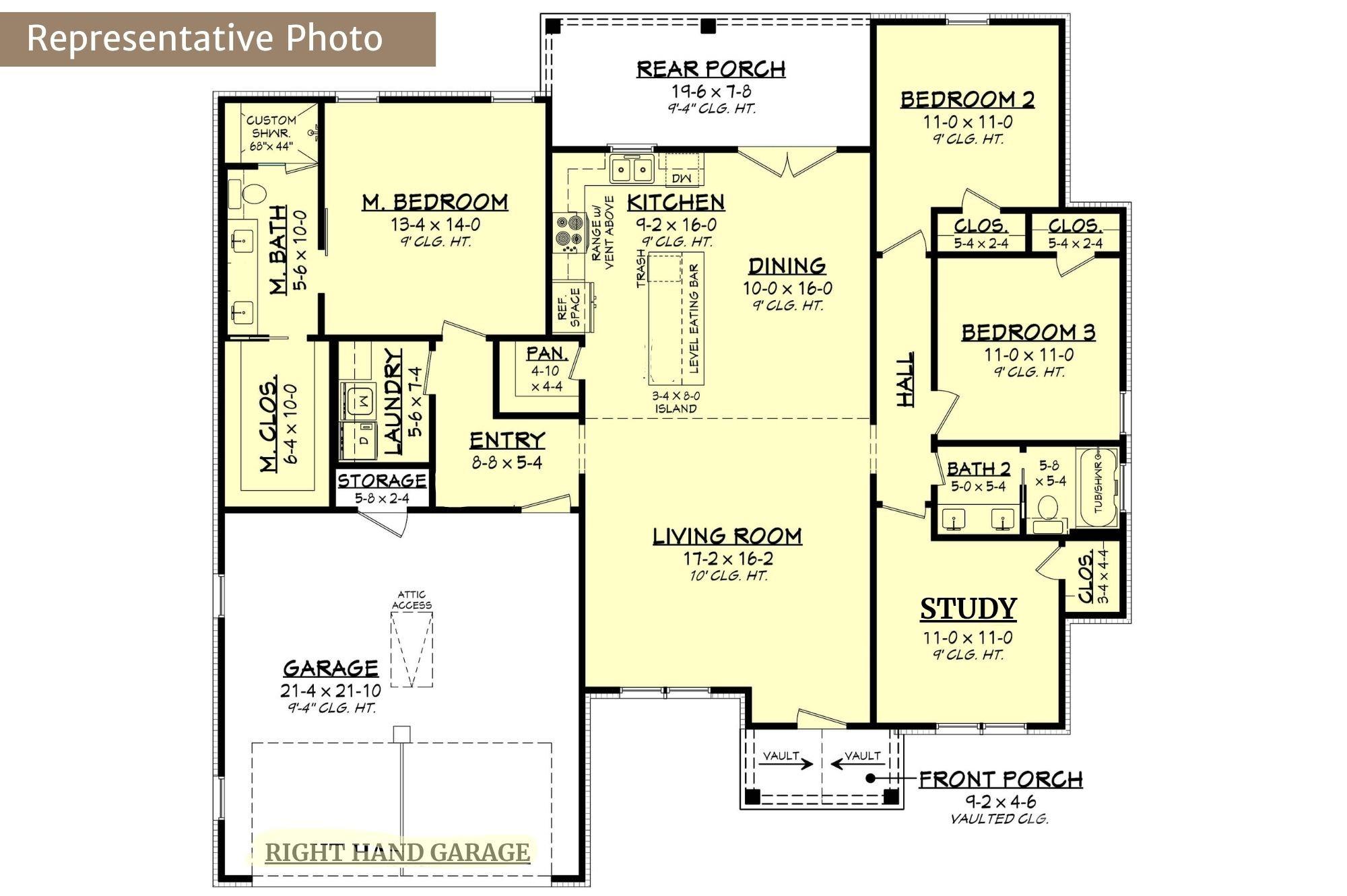 Floorplan Rendering - 118 Arboretum Way, Shelby