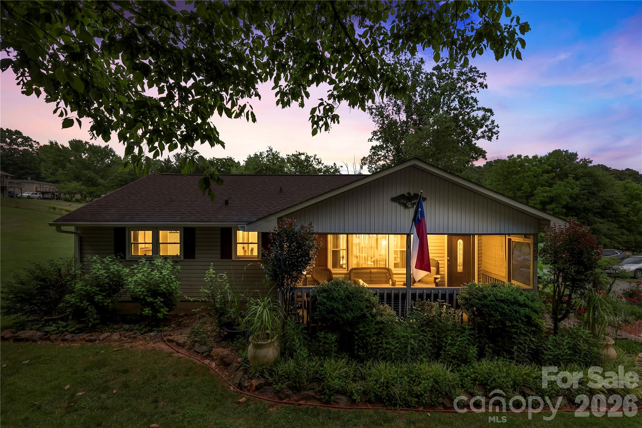 Single Family Residence at 611 Pole Creasman Road, Asheville, photo 2 of 48