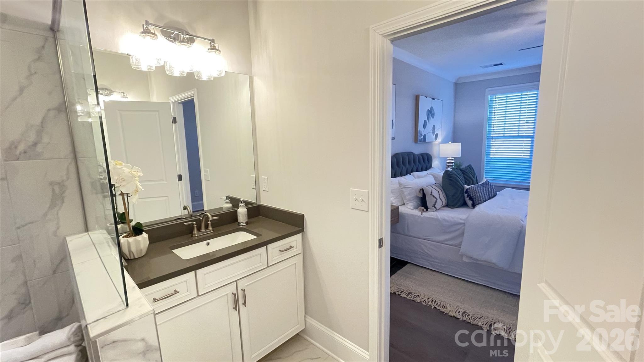 Example Primary Bathroom.*Not actual home. - 10225 Rainier Trail Drive NW, Huntersville