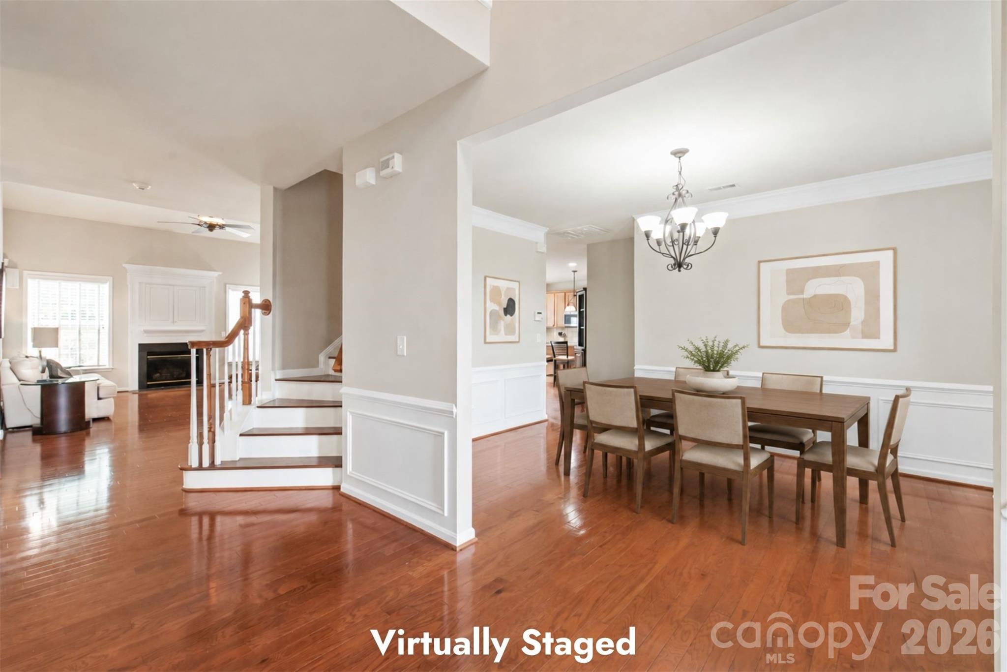 Just to the right is the formal dining room - 1906 Birchbrook Court, Harrisburg
