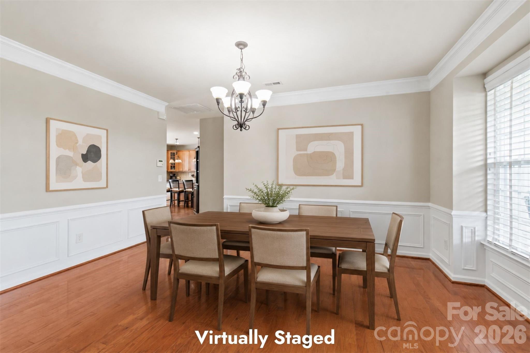 Bright and open. Conveniently flows right into the kitchen - 1906 Birchbrook Court, Harrisburg