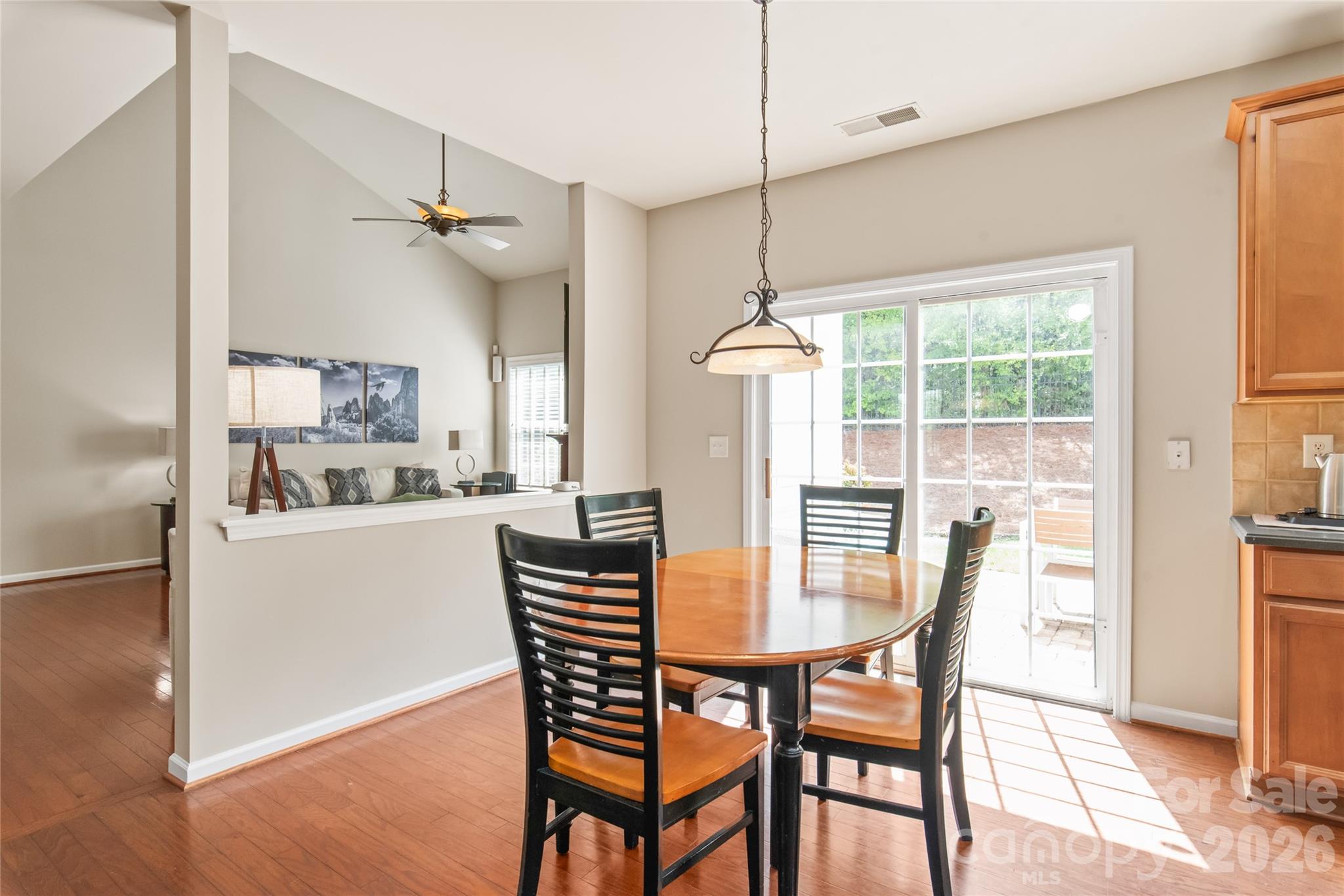 Never miss out on the conversation in this open area. Sliding doors lead to the paver patio - 1906 Birchbrook Court, Harrisburg