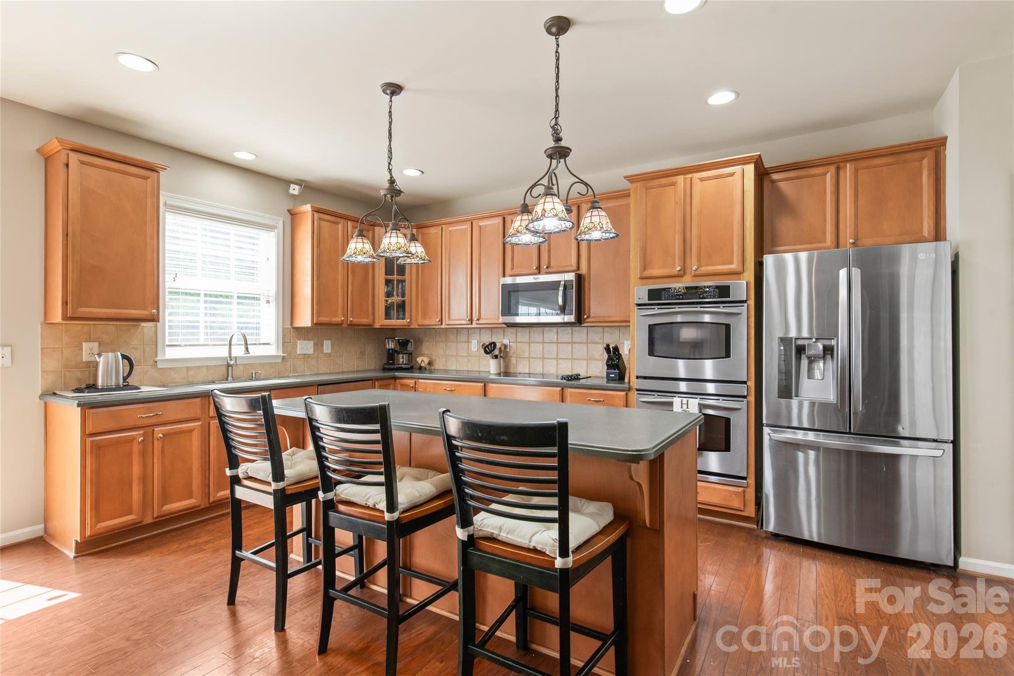 Durable solid surface counters, dual ovens and plenty of storage for all your items. Perfect for the home chef - 1906 Birchbrook Court, Harrisburg