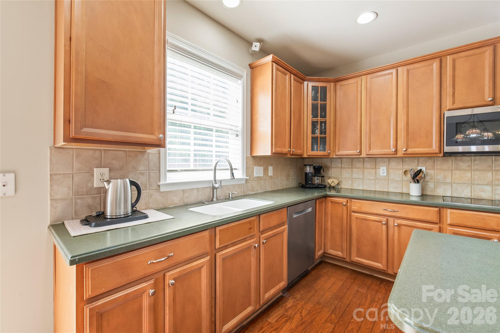 Built-in hard surface sink is easy durable and easy maintenance - 1906 Birchbrook Court, Harrisburg