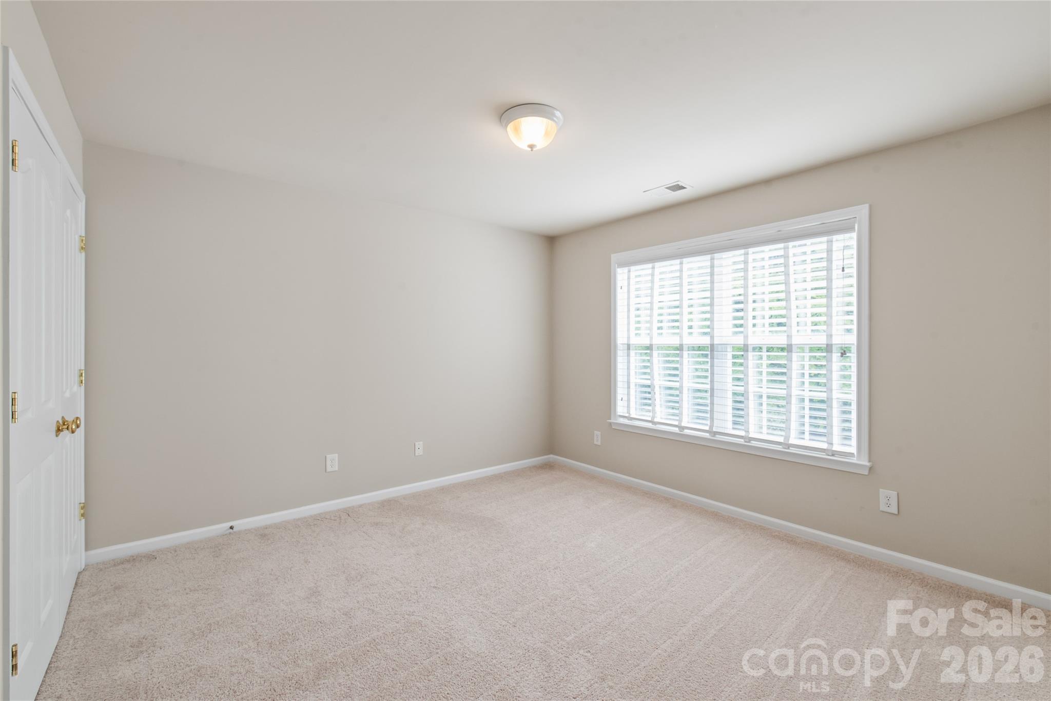 Third guest room on second floor with new carpet and double door closet - 1906 Birchbrook Court, Harrisburg