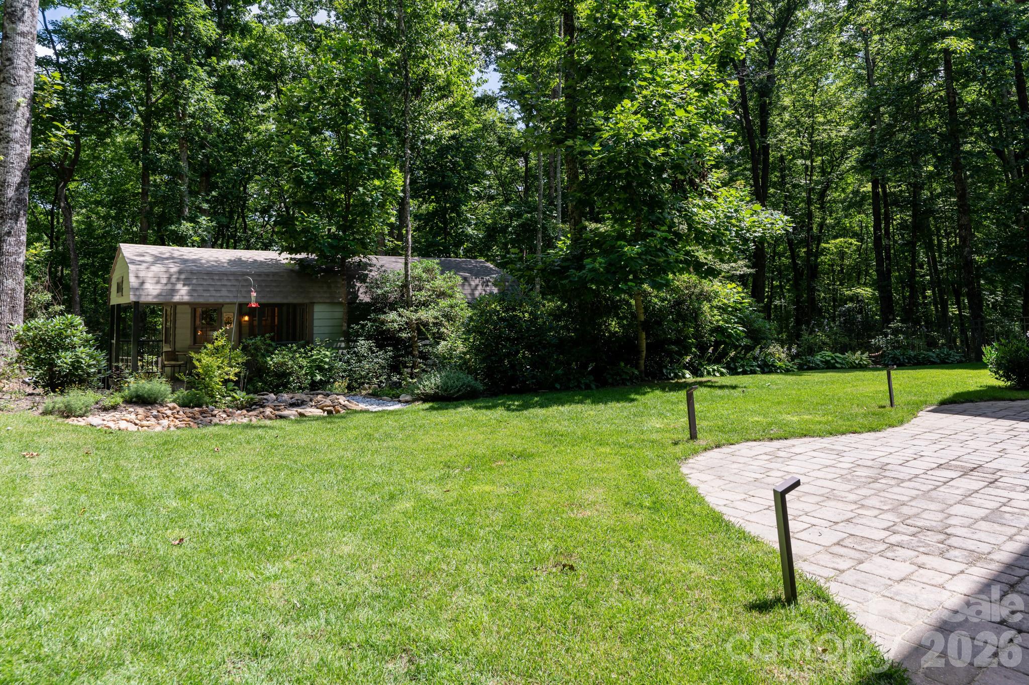 355 SQ FT Outbuilding with office space and room for hobbies/workshop. - 403 Thunder Mountain Road, Hendersonville