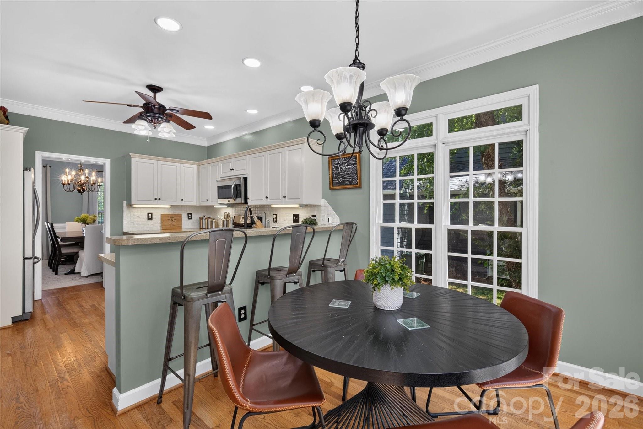 Kitchen eating area - 1235 Old Coach Lane, Rock Hill