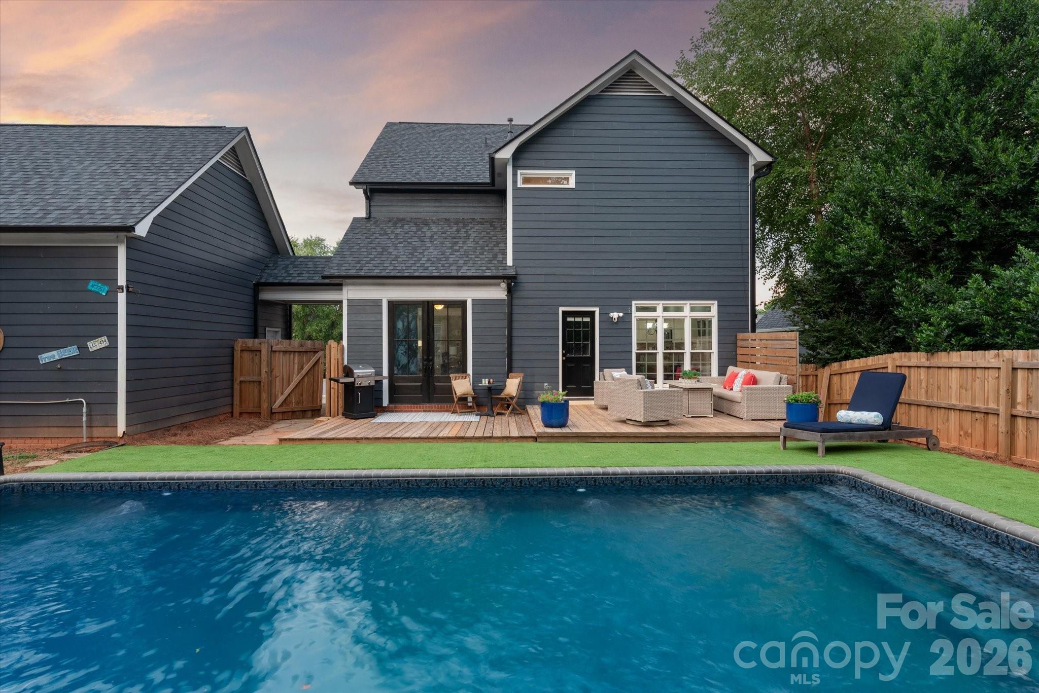 And YOUR backyard! - 1235 Old Coach Lane, Rock Hill