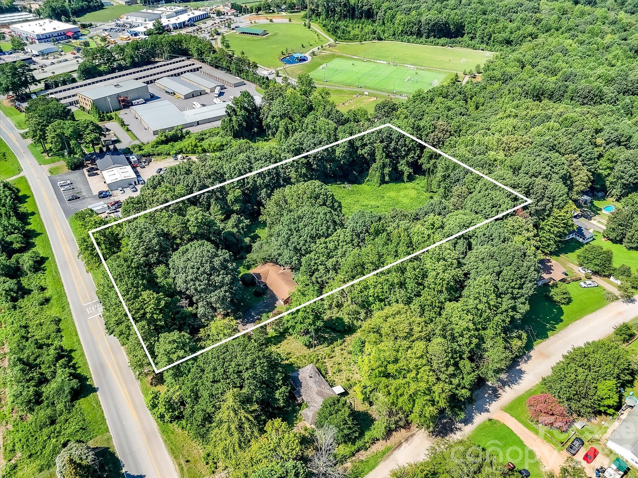 Prime 3.86-acre commercial site with boundary overlay showcasing exceptional road frontage along N NC Business Highway 16 and outstanding redevelopment potential in one of Denver's fastest-growing commercial corridors. - 1753 N NC Hwy 16 Business Highway, Denver