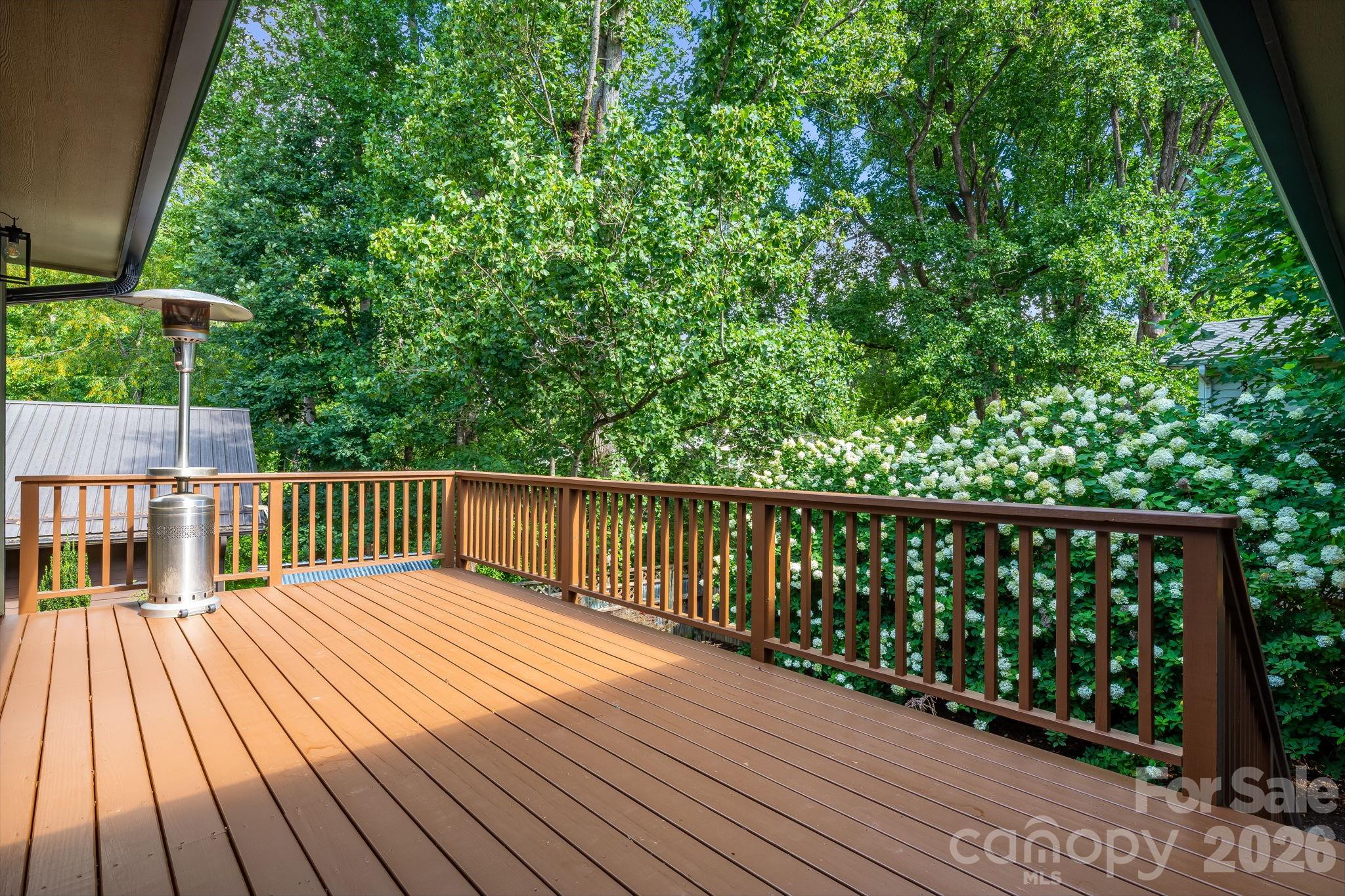 Upper Back Deck - 10 Davenport Place, Asheville