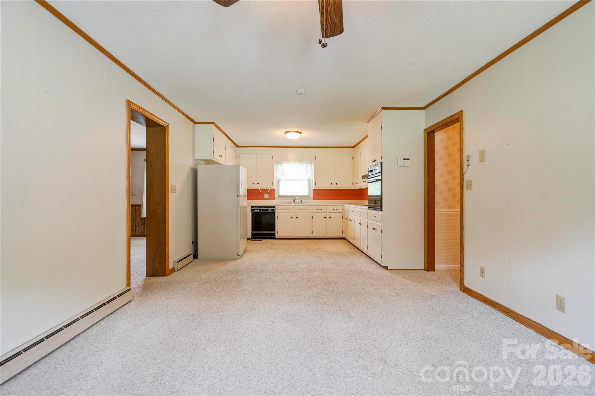 Dining Room/Kitchen - 1606 Spangler Drive, Shelby
