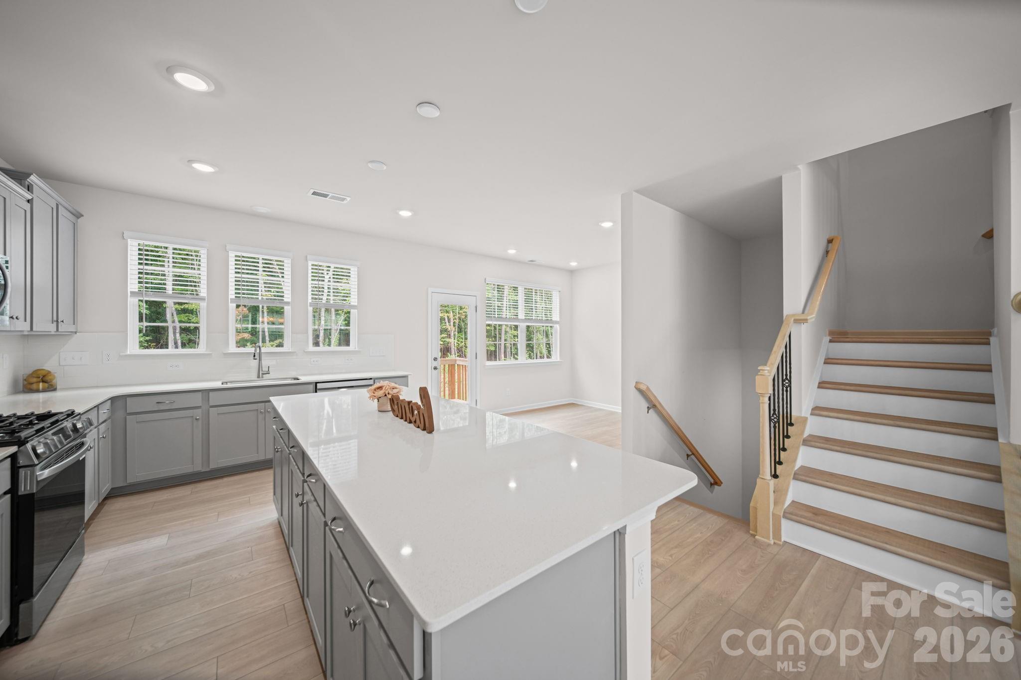 2nd level kitchen - 1131 Bandon Drive, Waxhaw