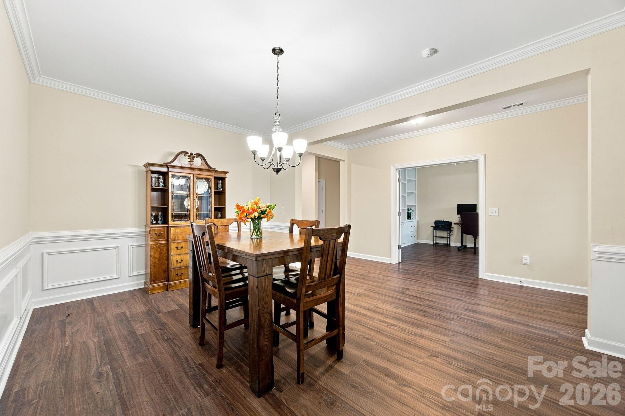 Dining room - 2709 Sugaree Court, Waxhaw