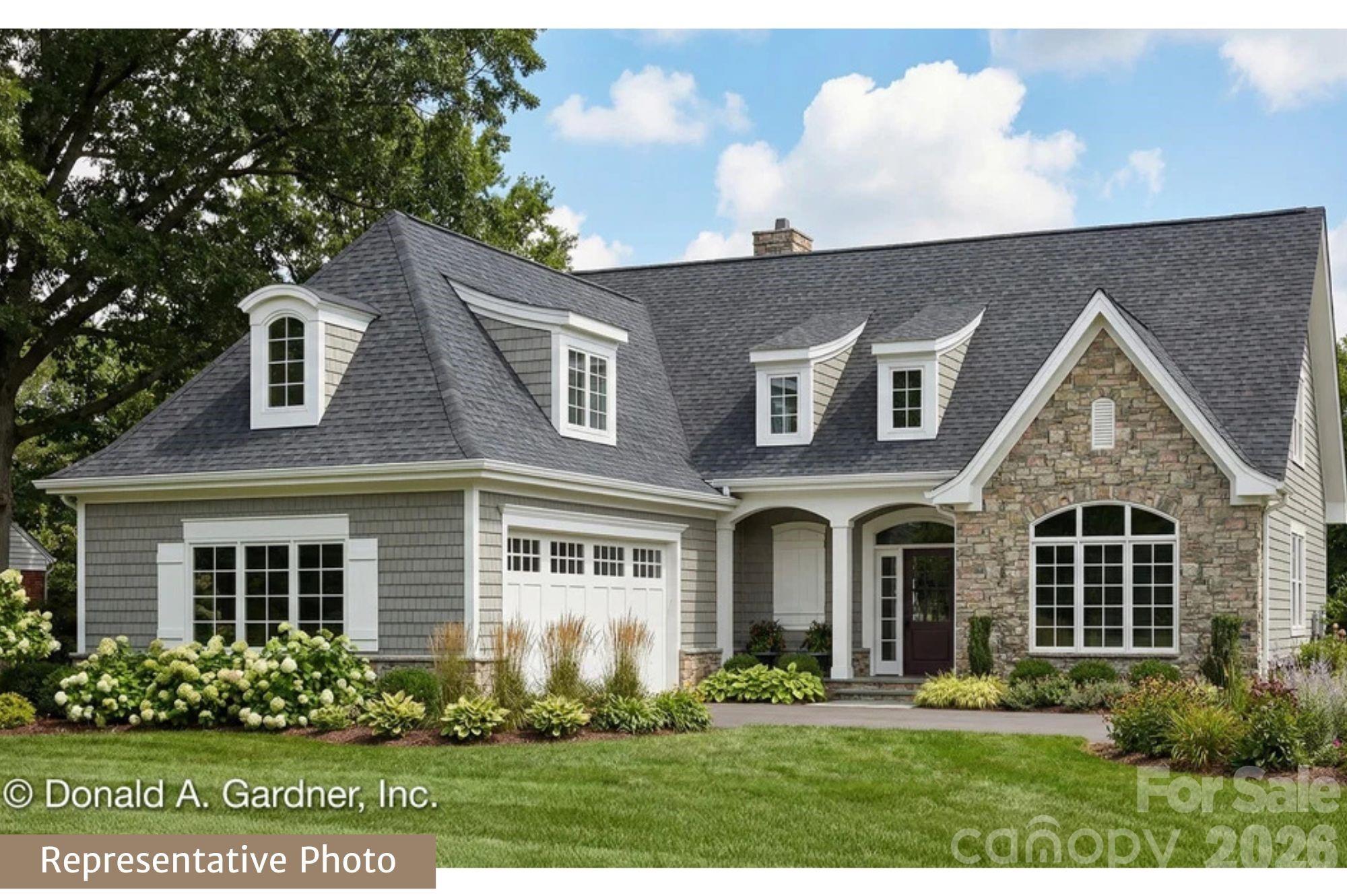 Exterior Rendering - Front - 320 Downing Drive, Kings Mountain