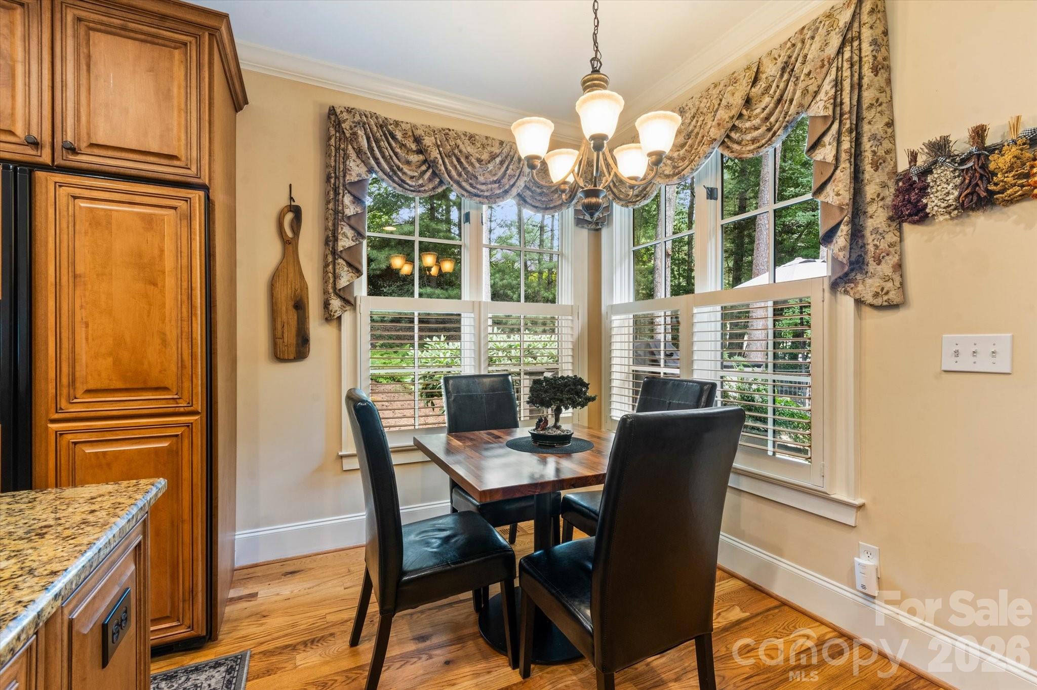 Breakfast Area - 6 Jasmine Lane, Brevard