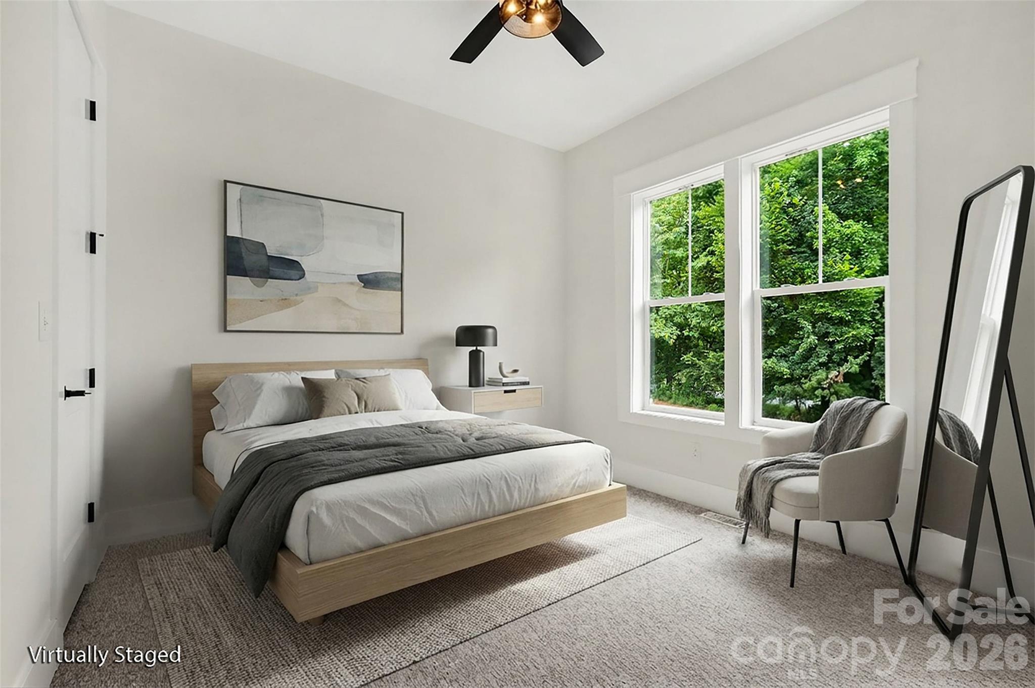 Bedroom 3 is also large at 12x11. - 6609 McNeely Road, Waxhaw