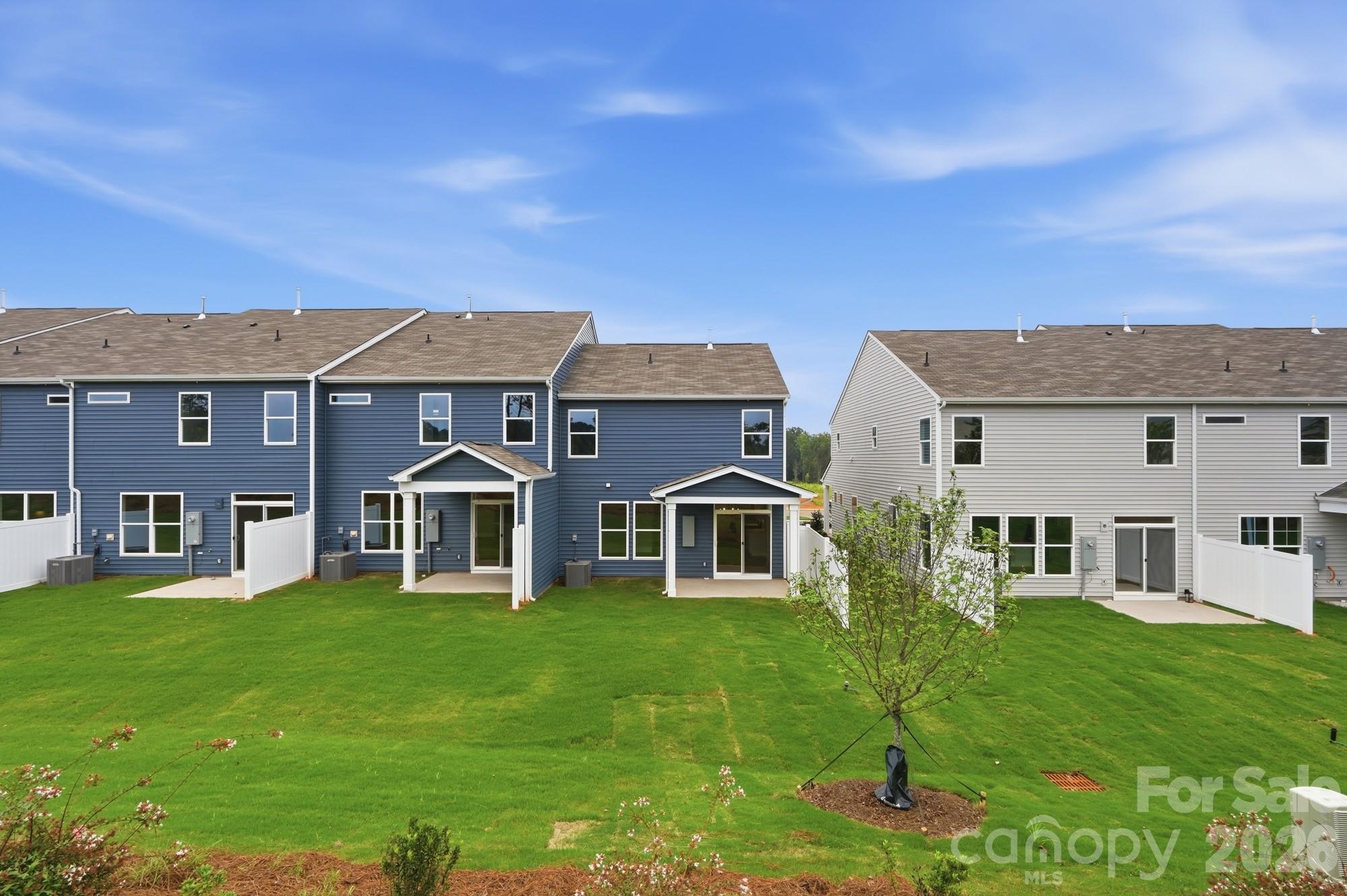 Rear of home - 114 Pointer Trail, Troutman