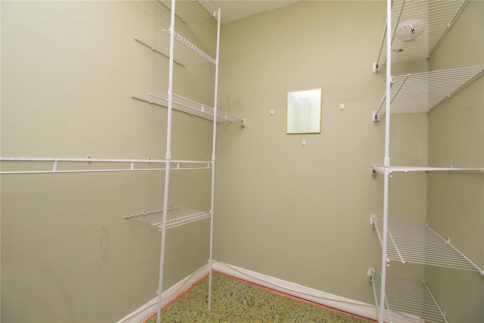 Walk in closet - 6940 A SUNSET DR S #2C, ST PETERSBURG