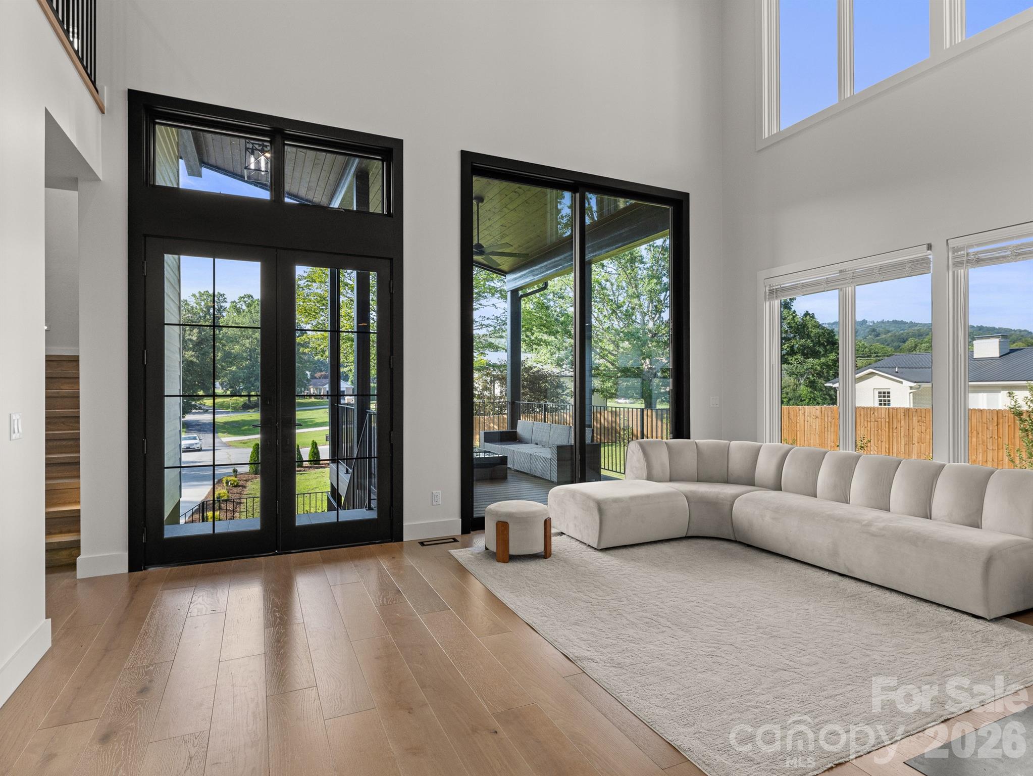 Entrance and Sliding Doors - 52 Klimovych Road, Hendersonville
