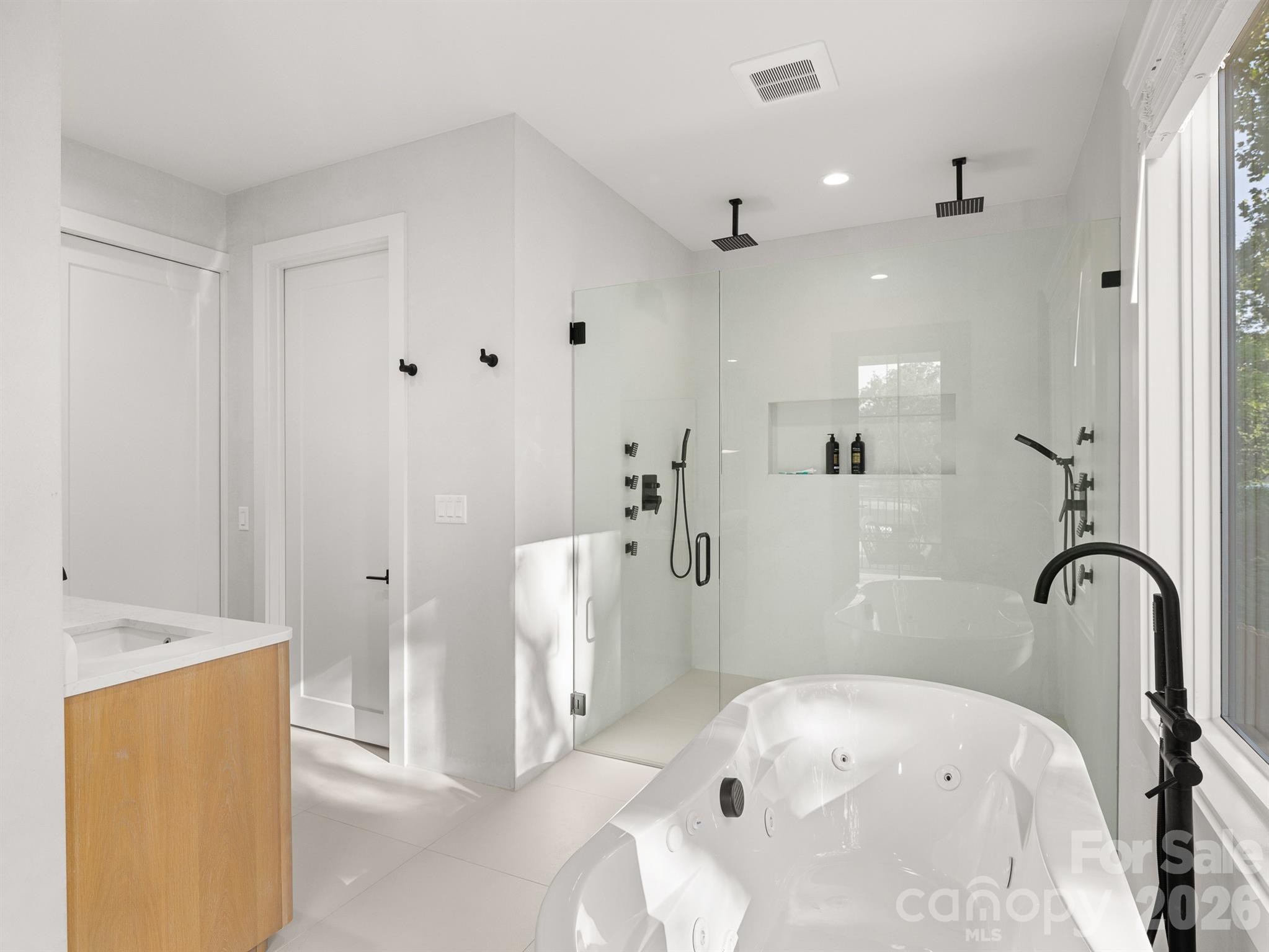 Primary ensuite, + Bidet and walk-In closet - 52 Klimovych Road, Hendersonville