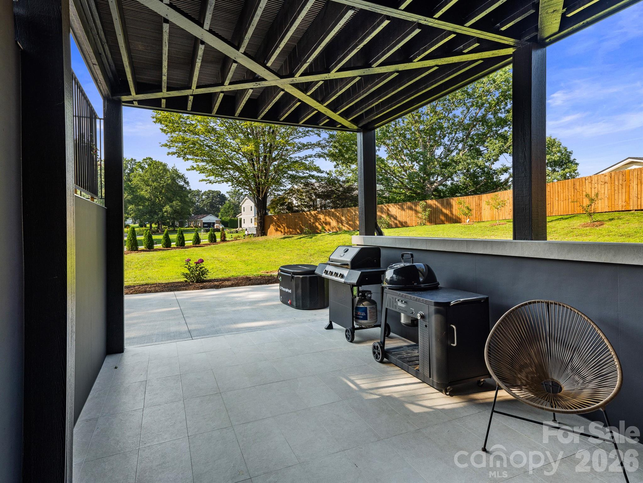 Outdoor Access off the lower level - 52 Klimovych Road, Hendersonville