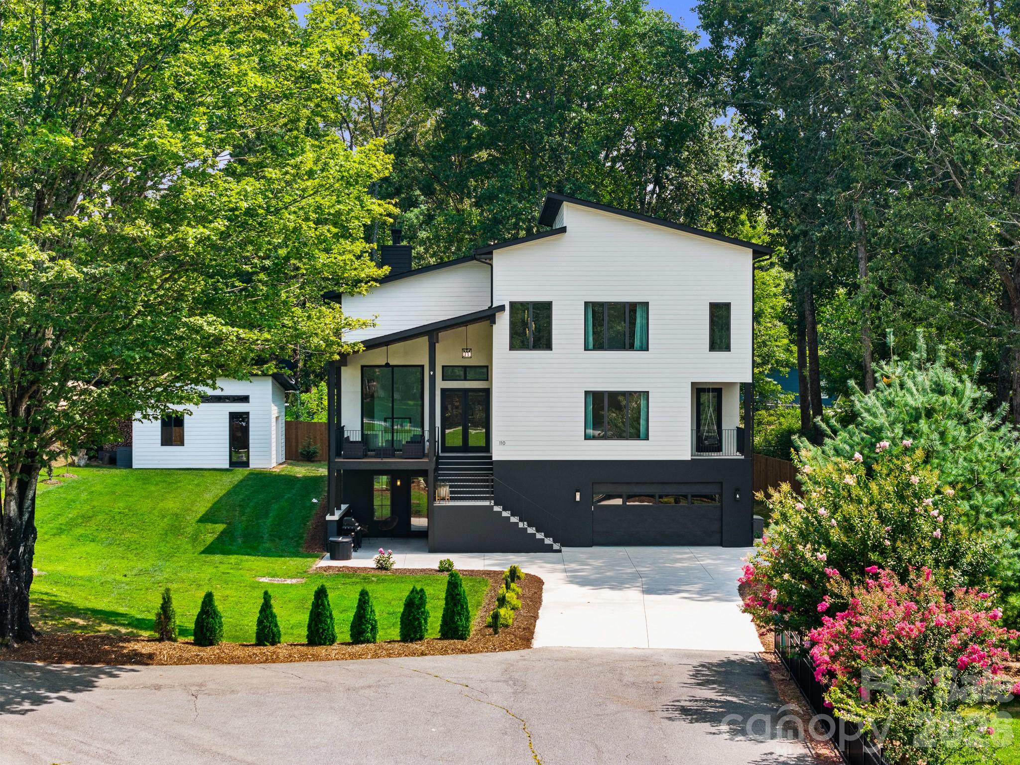 Landscaped with fruit trees, bushes and Berry bushes - 52 Klimovych Road, Hendersonville