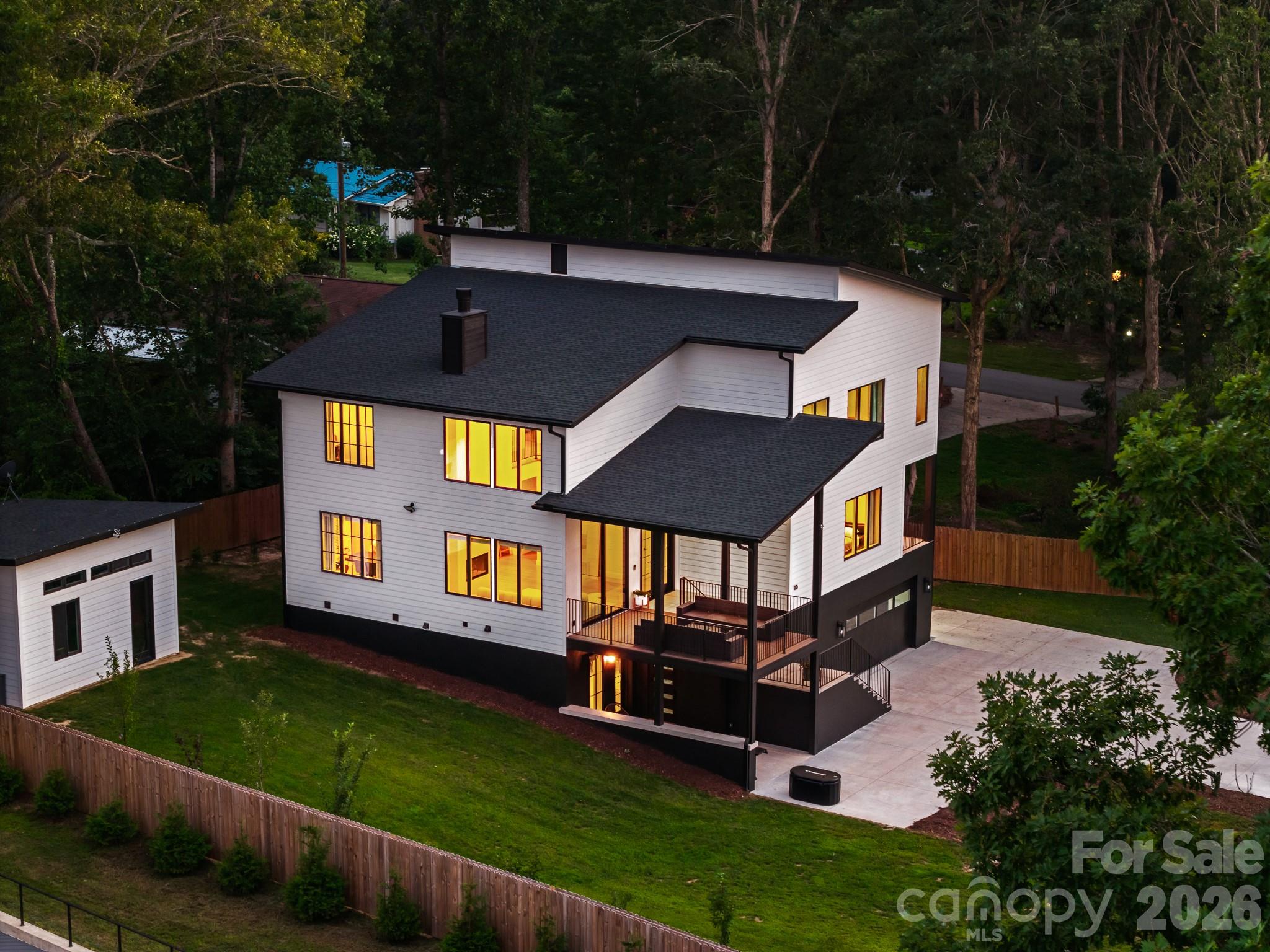 Side View - 52 Klimovych Road, Hendersonville