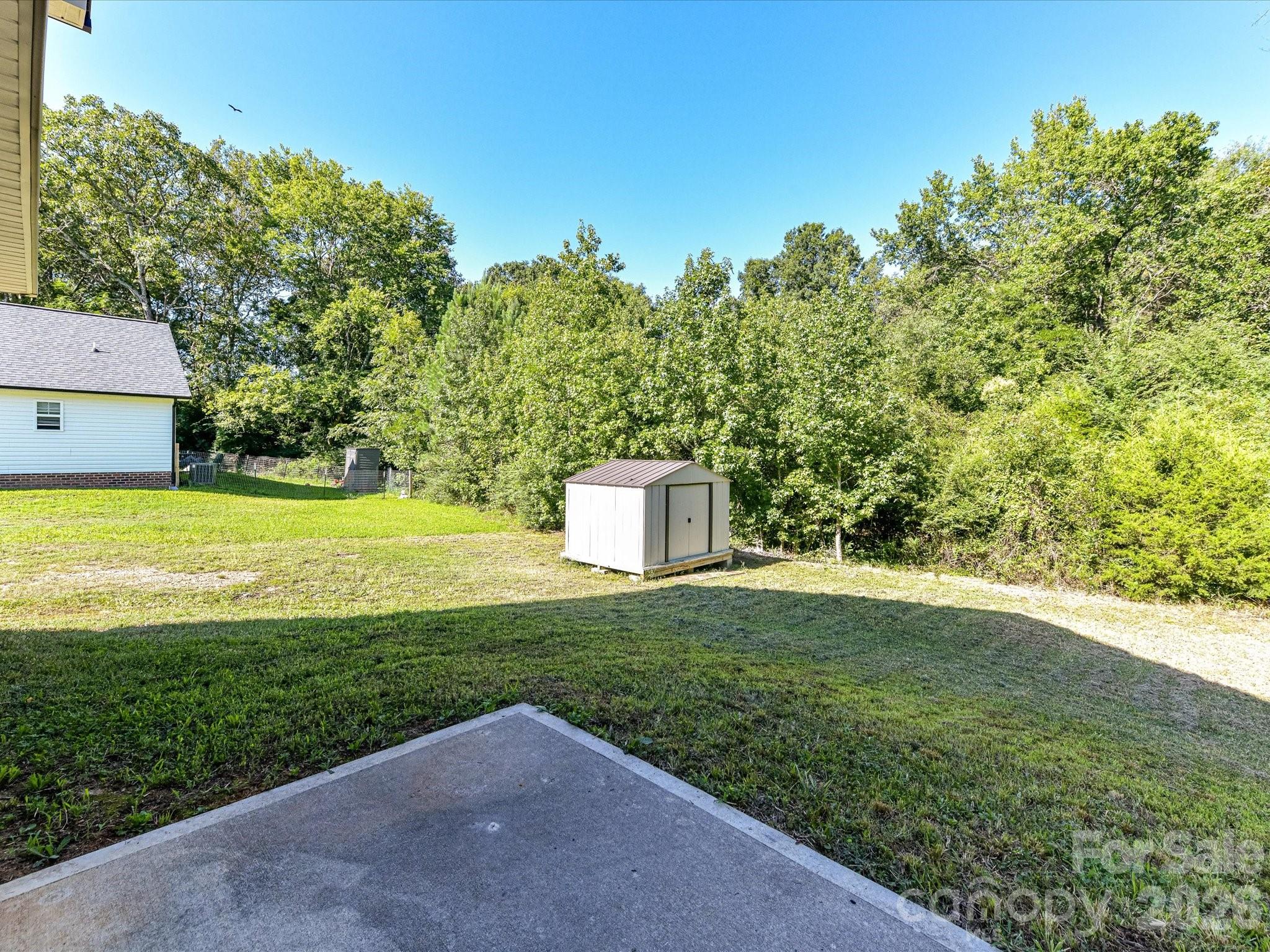 Back Patio - 550 Claymon Road, Oakboro