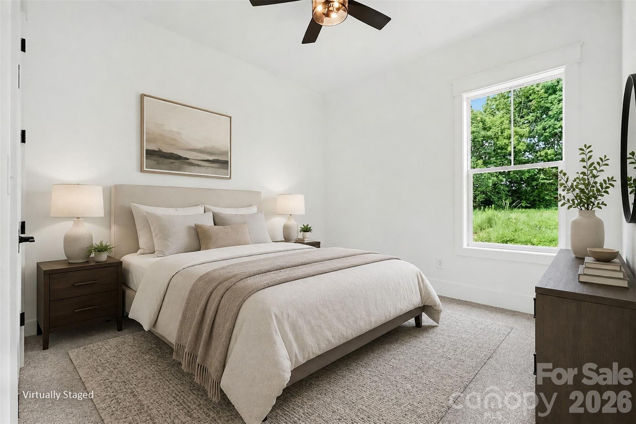 Bedroom 4 also doubles as an in-law suite with it's own bathroom. - 6609 McNeely Road, Waxhaw
