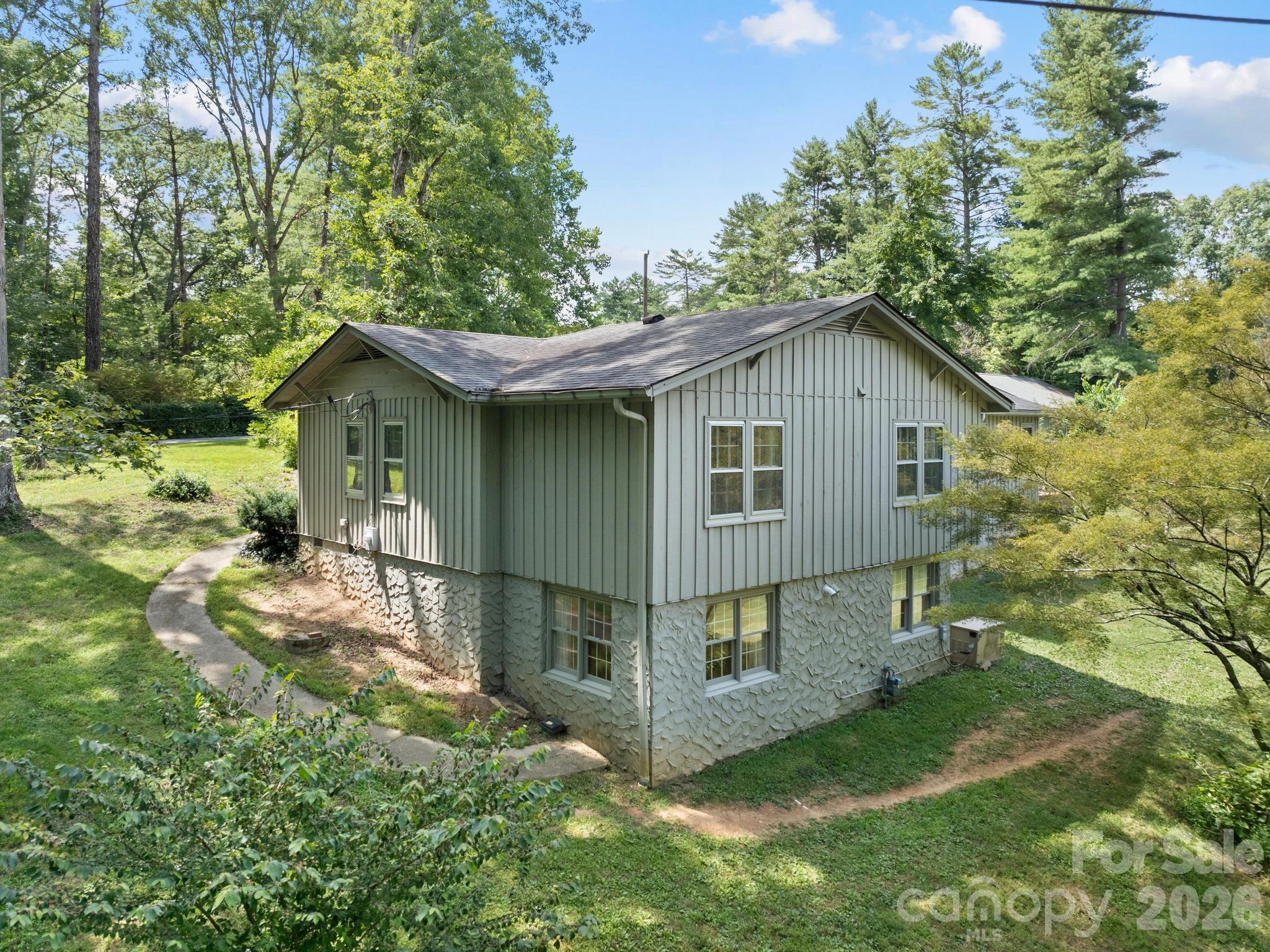 rear view - 242 N Hills Drive, Hendersonville