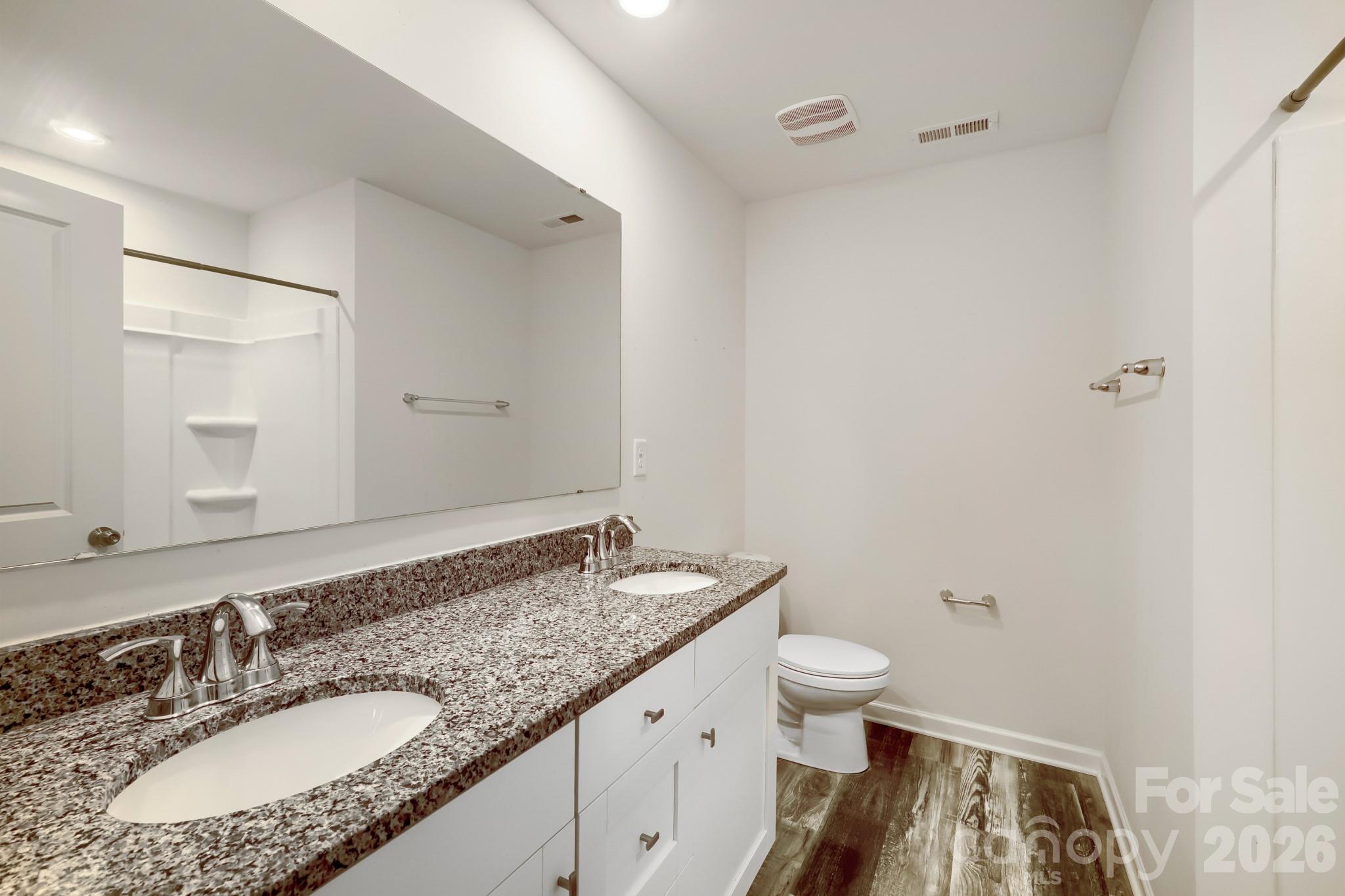 Primary Bathroom - 244 Valleybrook Lane, Troutman