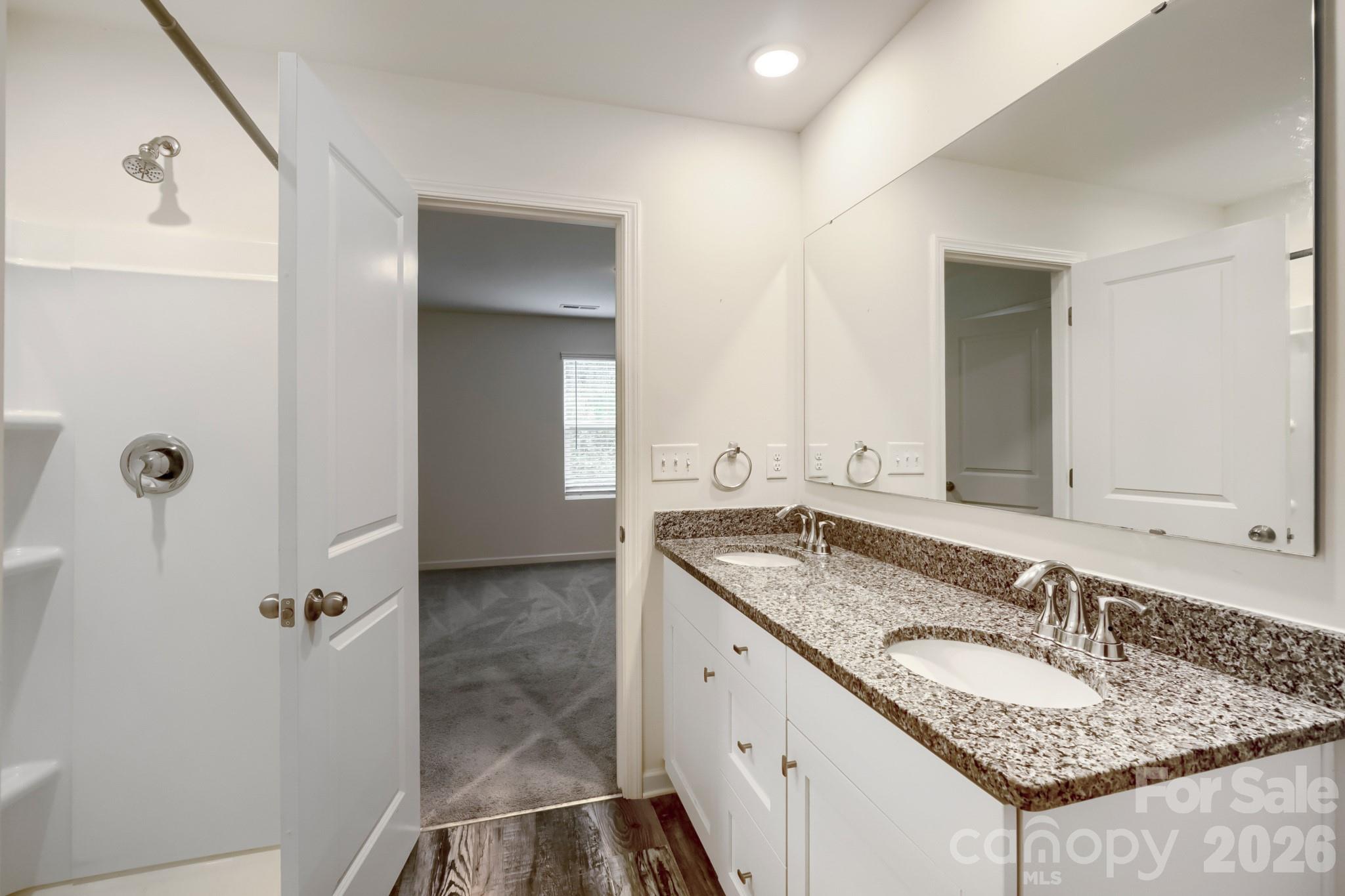 Primary Bathroom - 244 Valleybrook Lane, Troutman